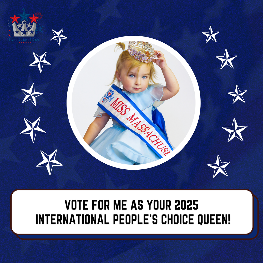 Vote #111 dylan oliver for the 2025 International Finals Pageant People's Choice