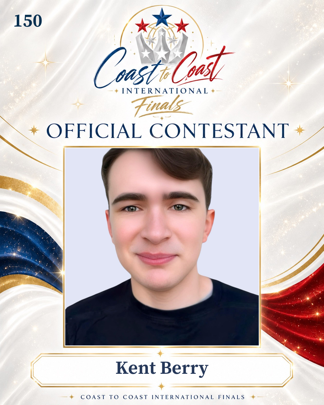 Vote #150 Kent Berry for 2026 International Finals People's Choice!