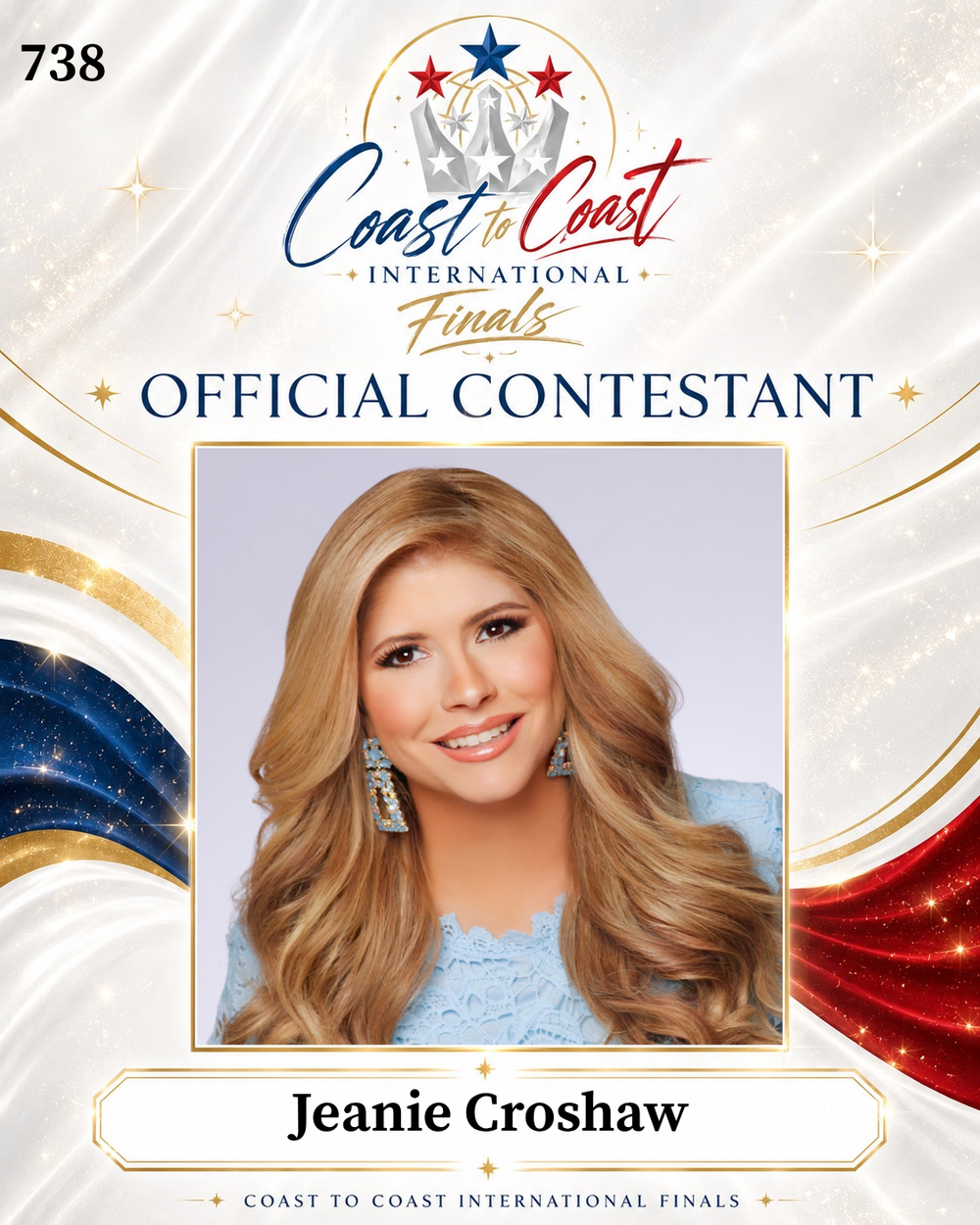 Vote #738 Jeanie Croshaw for 2026 International Finals People's Choice!