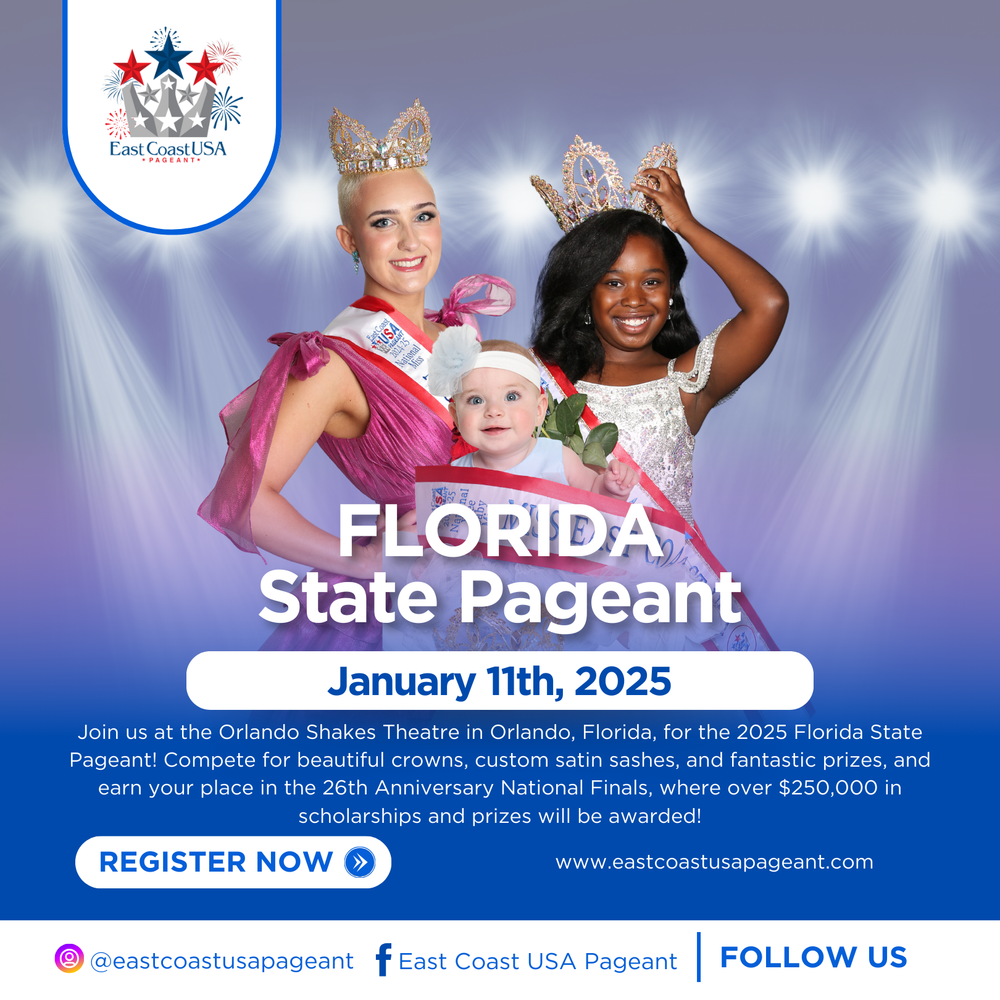 2025 Florida State Pageant Registration