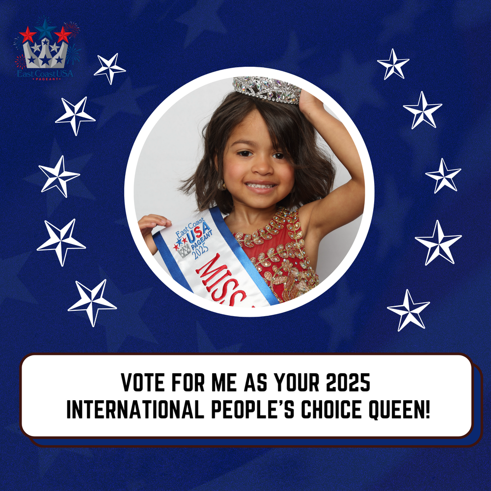 Vote #225 Mia ramirez for the 2025 International Finals Pageant People's Choice
