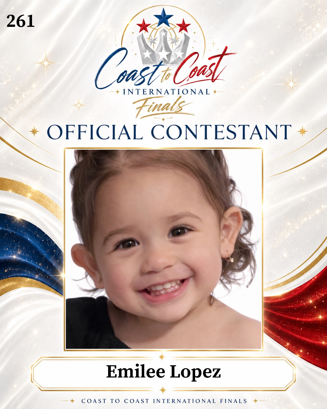 Vote #261 Emilee Lopez for 2026 International Finals People's Choice!