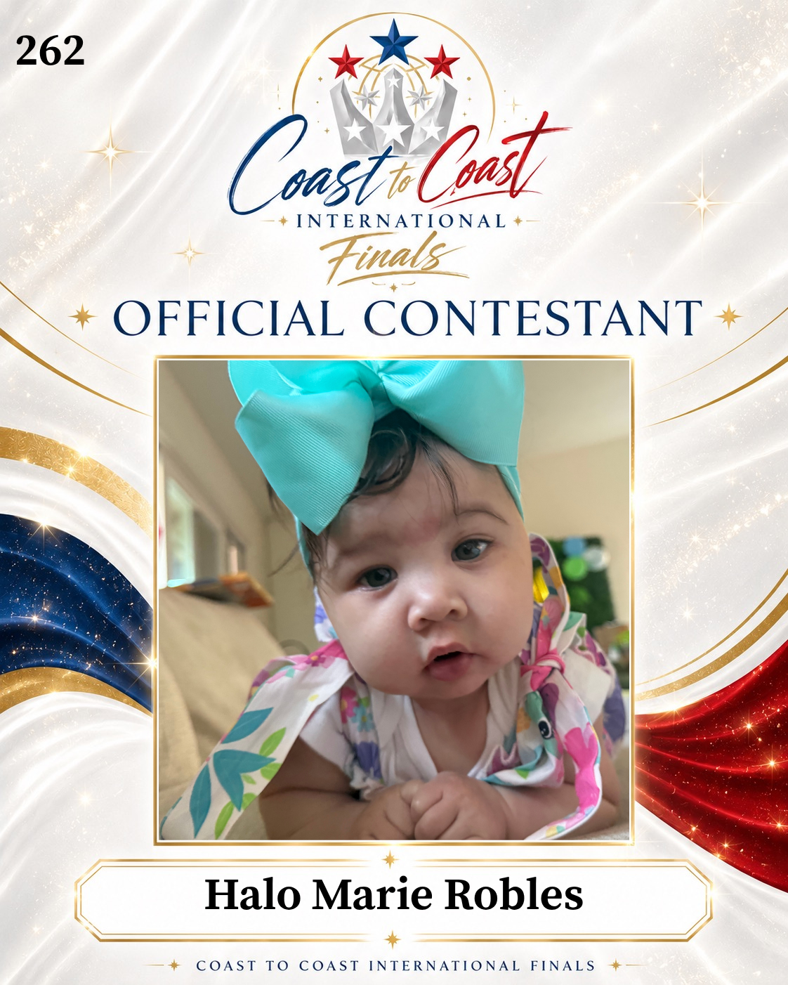 Vote #262 Halo Marie Robles for 2026 International Finals People's Choice!