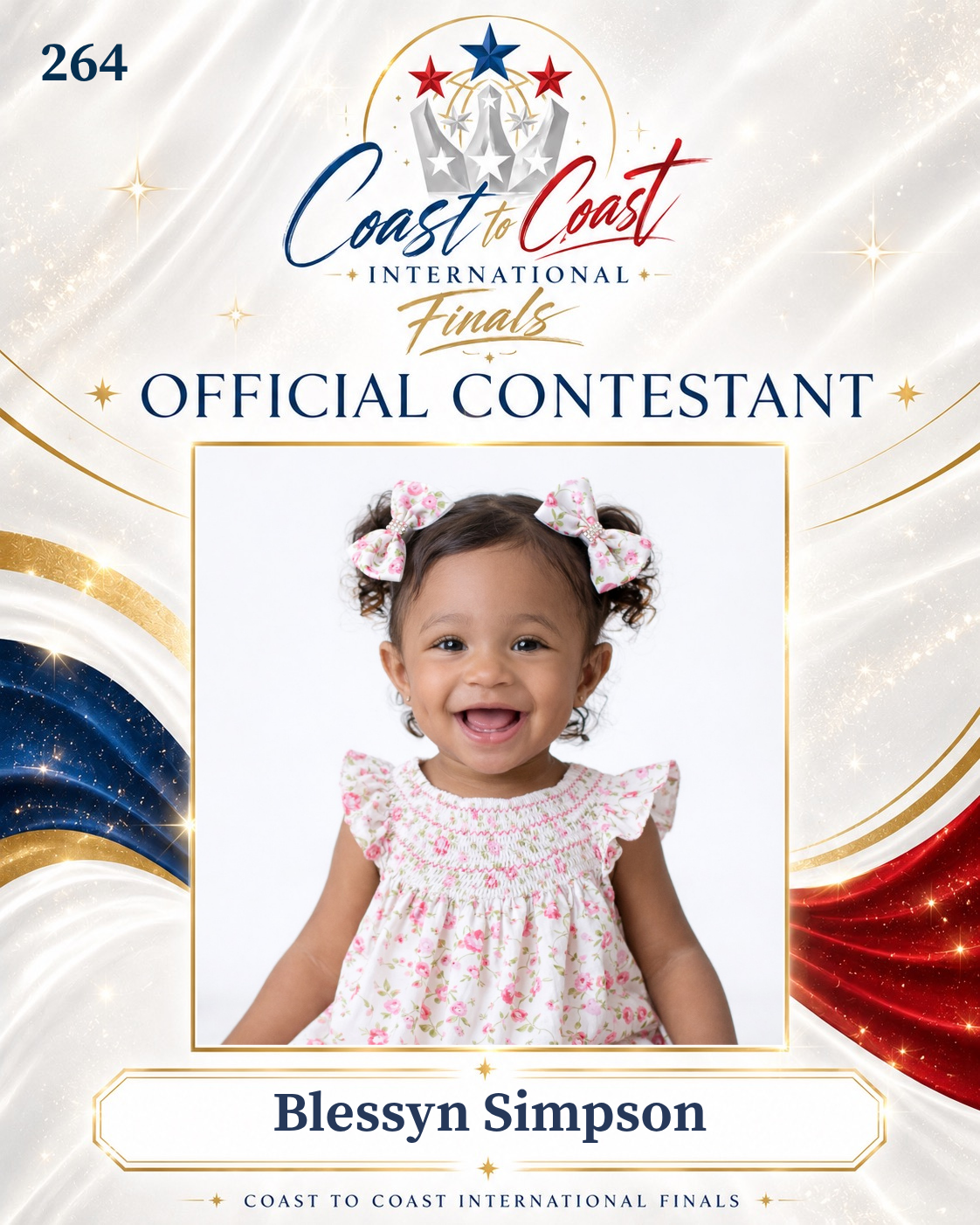 Vote #264 Blessyn Simpson for 2026 International Finals People's Choice!
