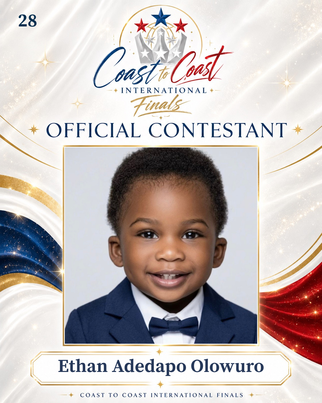 Vote #028 Ethan Adedapo Olowuro for 2026 International Finals People's Choice!