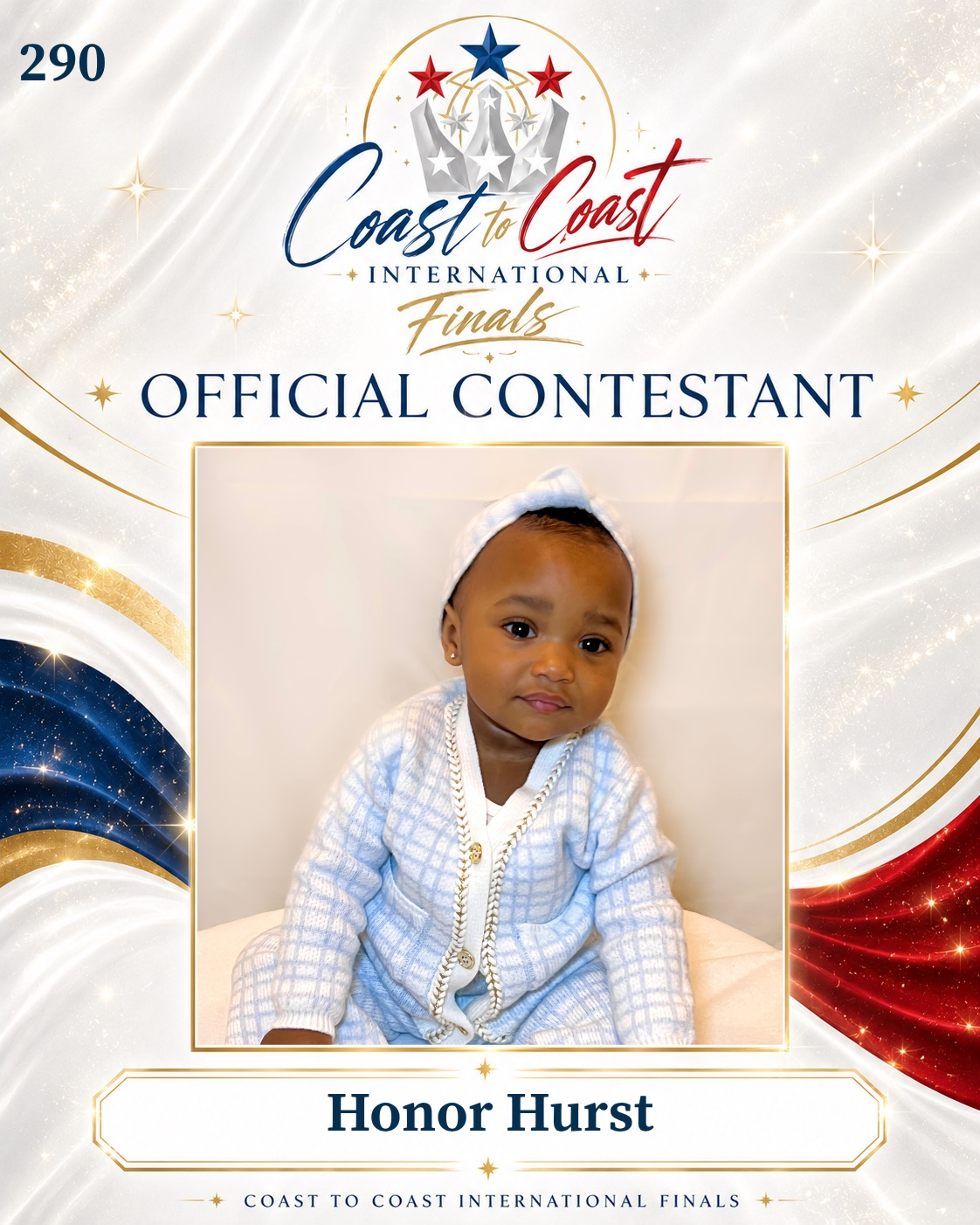Vote #290 Honor Hurst for 2026 International Finals People's Choice!