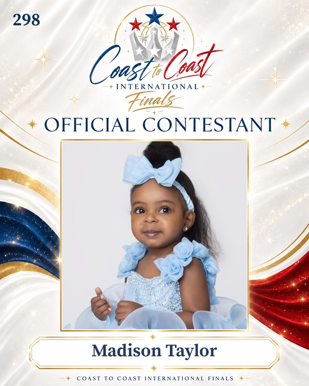 Vote #298 Madison Taylor for 2026 International Finals People's Choice!