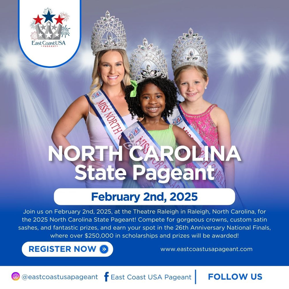 2025 North Carolina State Pageant Registration