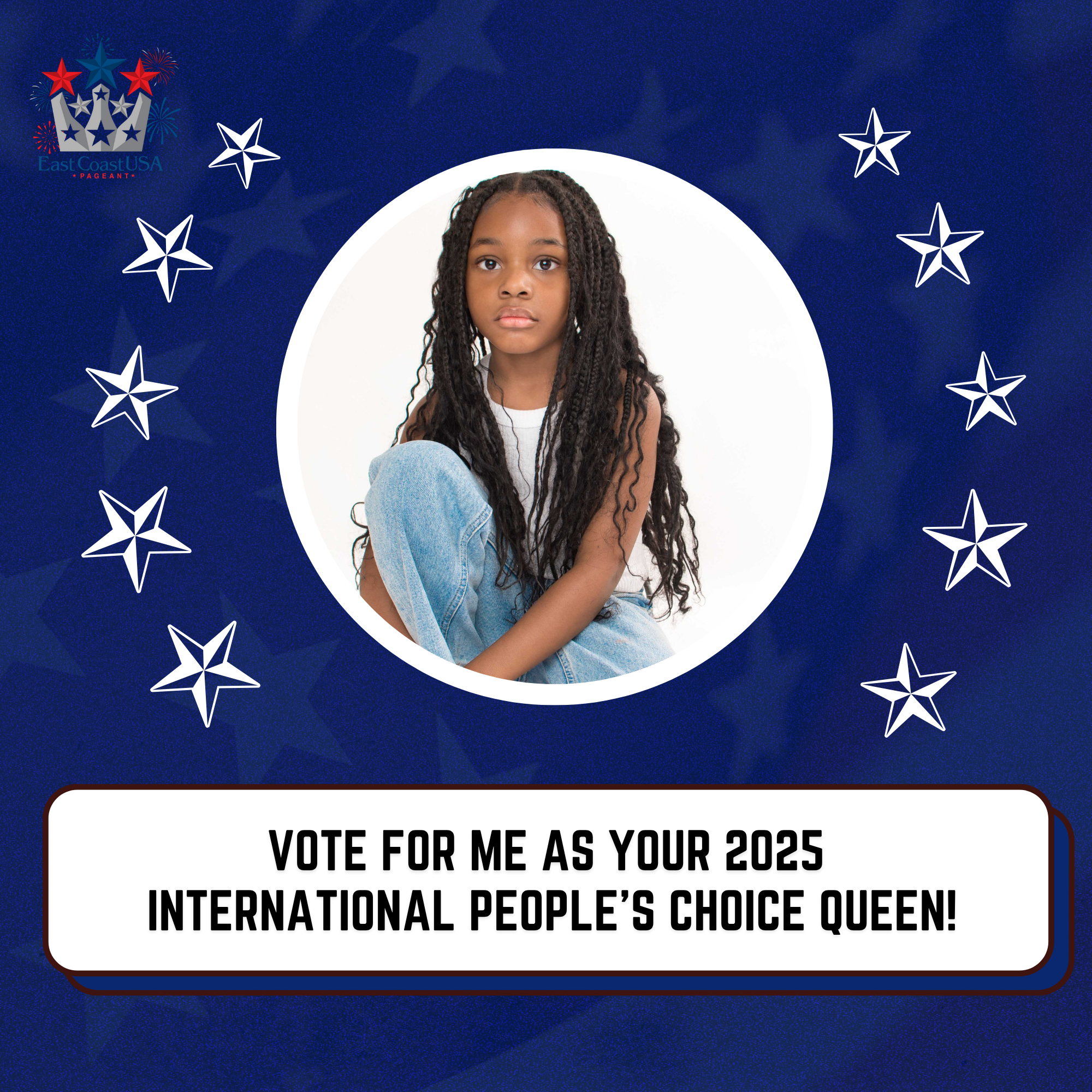 Vote #305 Harlow Jarrett for the 2025 International Finals Pageant People's Choice