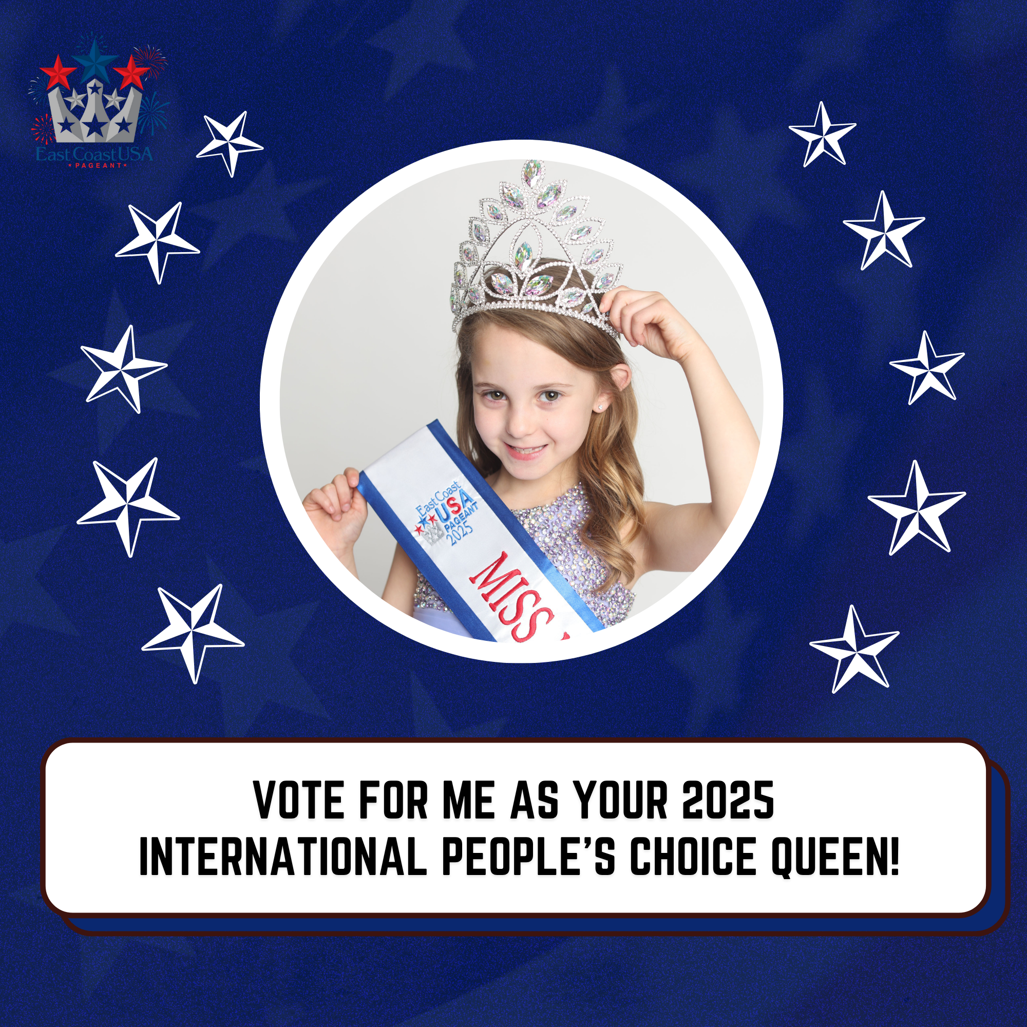 Vote #314 Lexington Tyrrell for the 2025 International Finals Pageant People's Choice