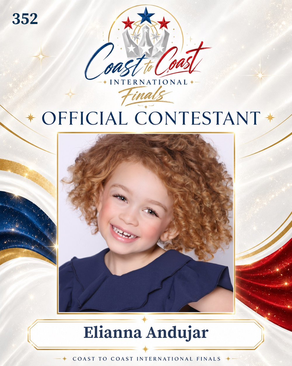 Vote #352 Elianna Andujar for 2026 International Finals People's Choice!