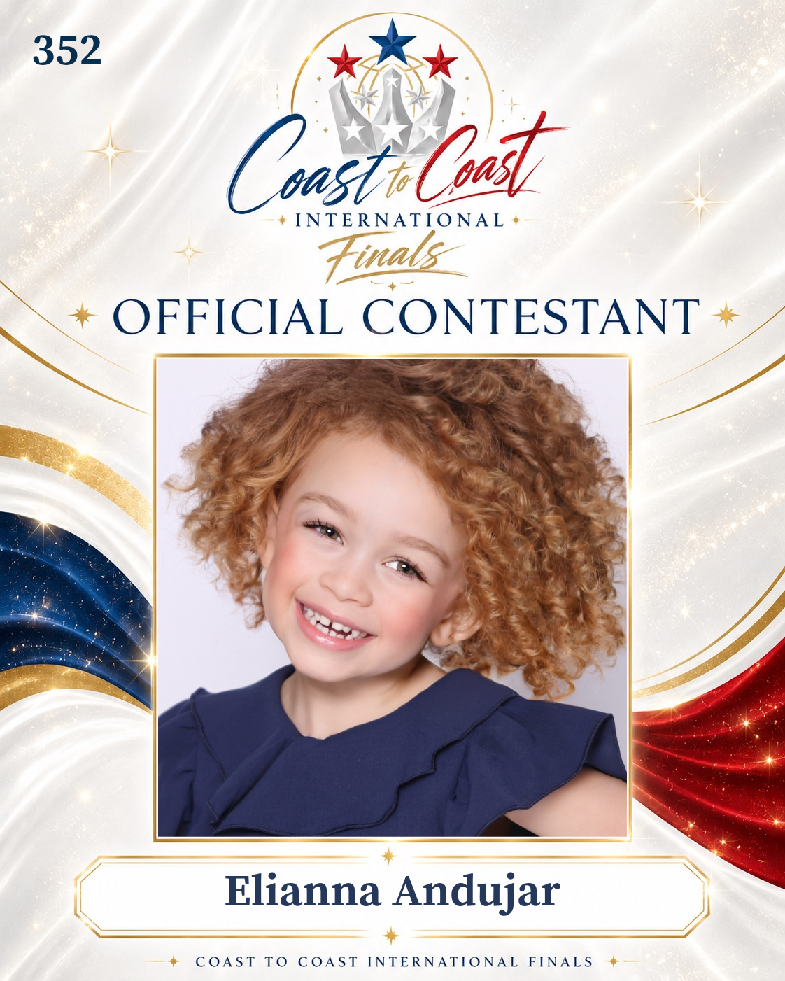 Vote #352 Elianna Andujar for 2026 International Finals People's Choice!