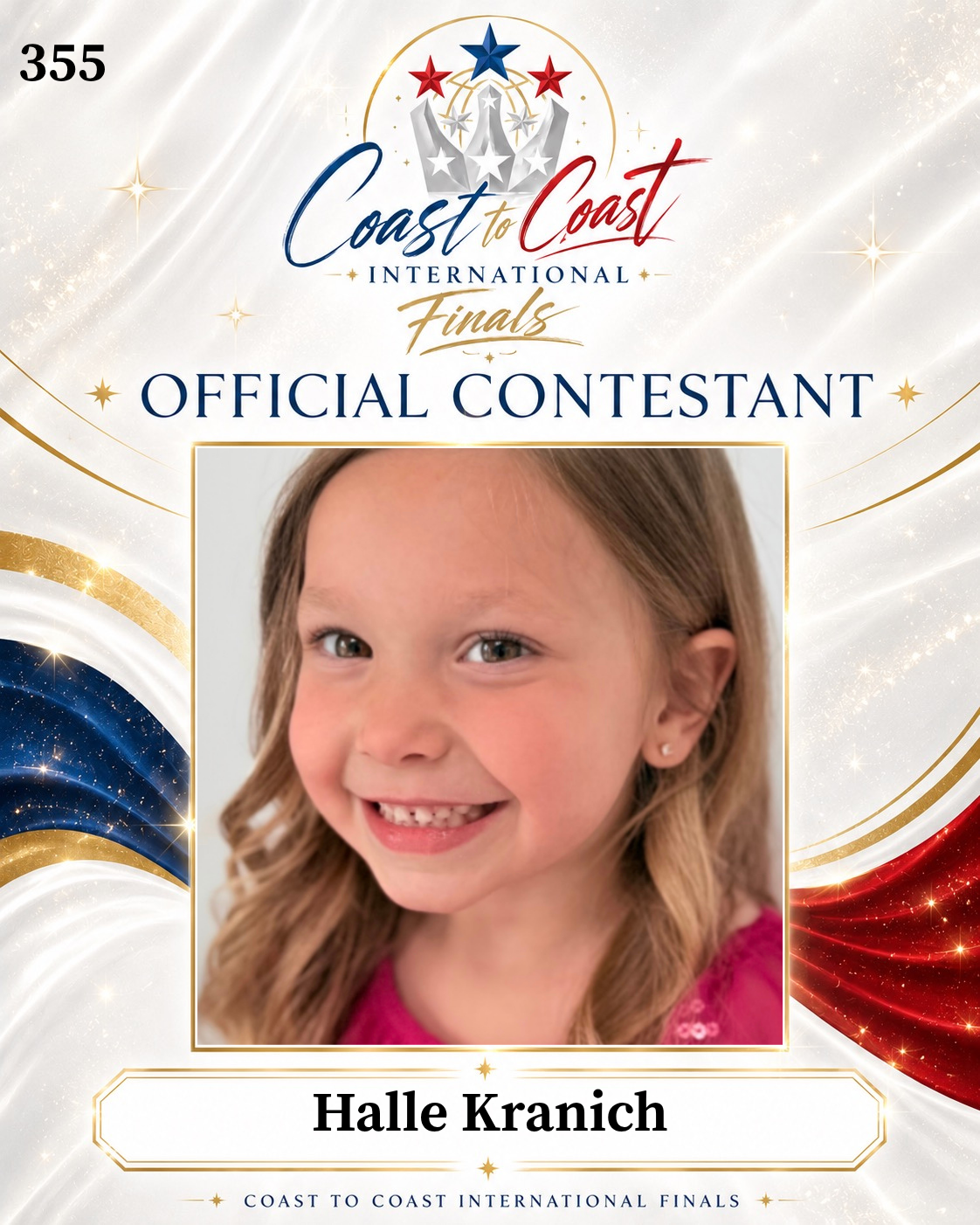 Vote #355 Halle Kranich for 2026 International Finals People's Choice!