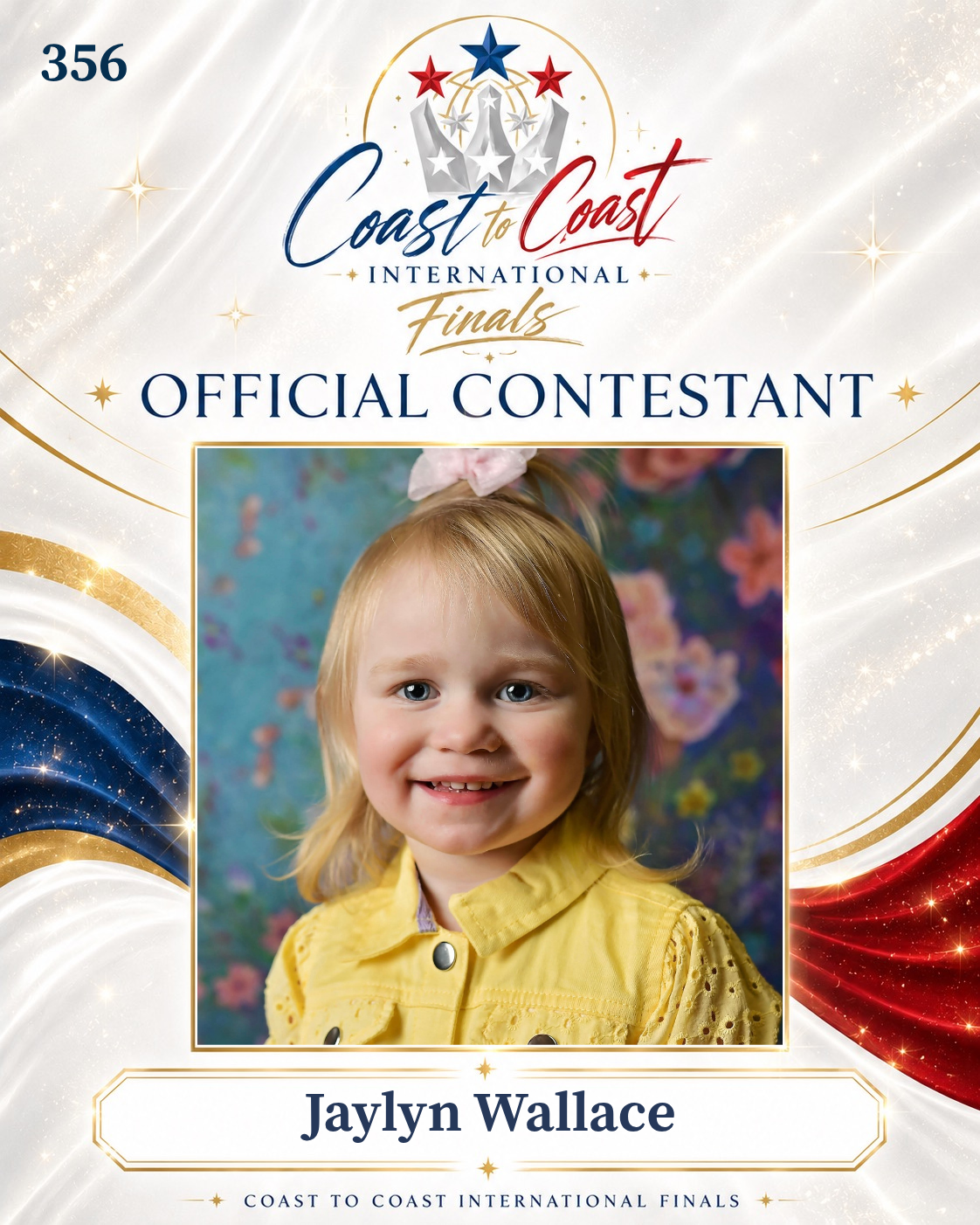 Vote #356 Jaylyn Wallace for 2026 International Finals People's Choice!