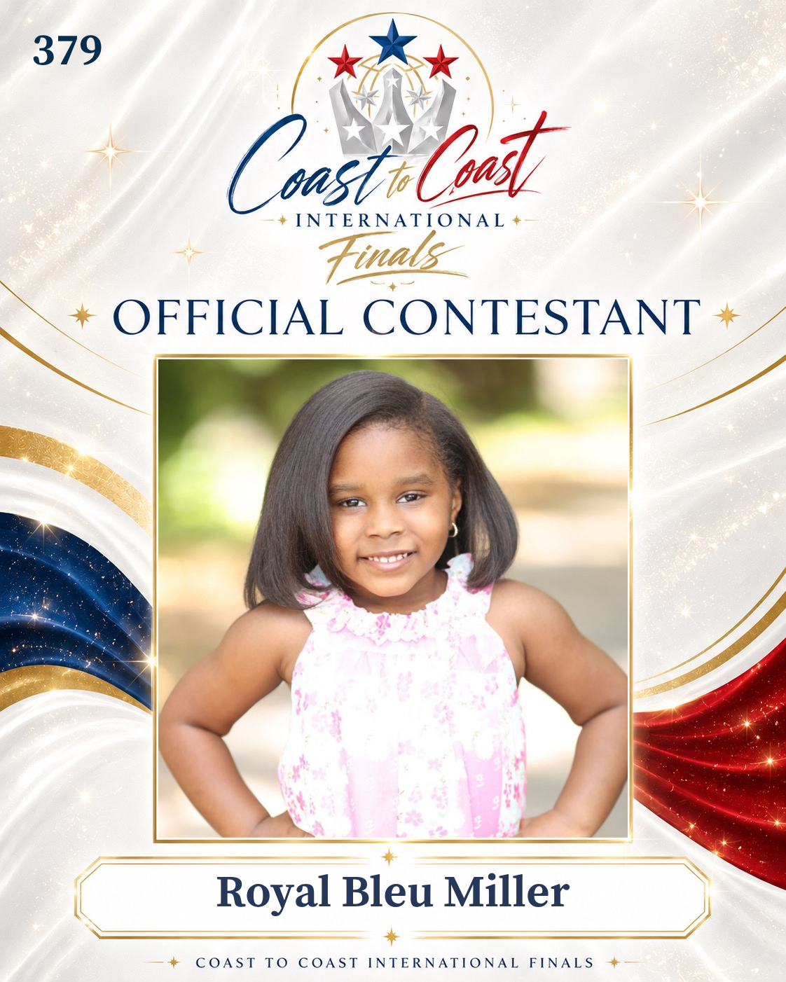Vote #379 Royal Bleu Miller for 2026 International Finals People's Choice!