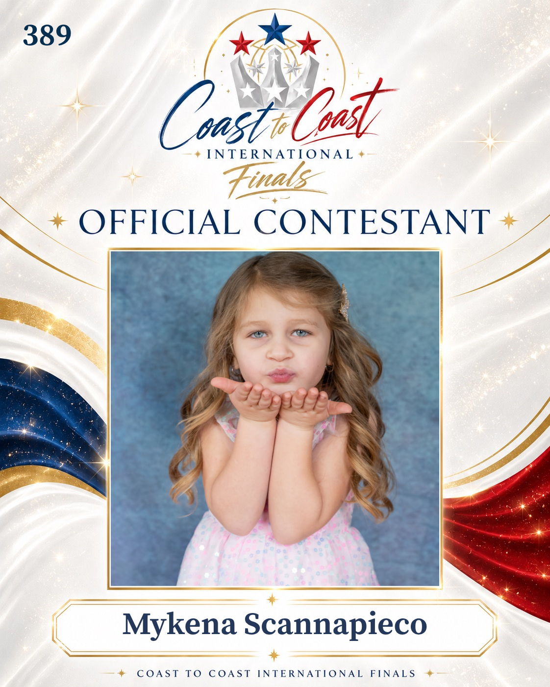 Vote #389 Mykena Scannapieco for 2026 International Finals People's Choice!