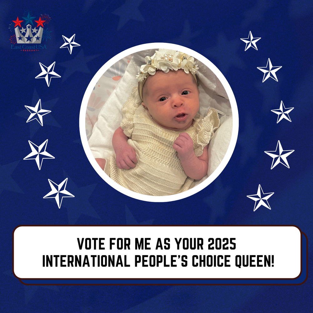 Vote #038 Rylee Burst for the 2025 International Finals Pageant People's Choice