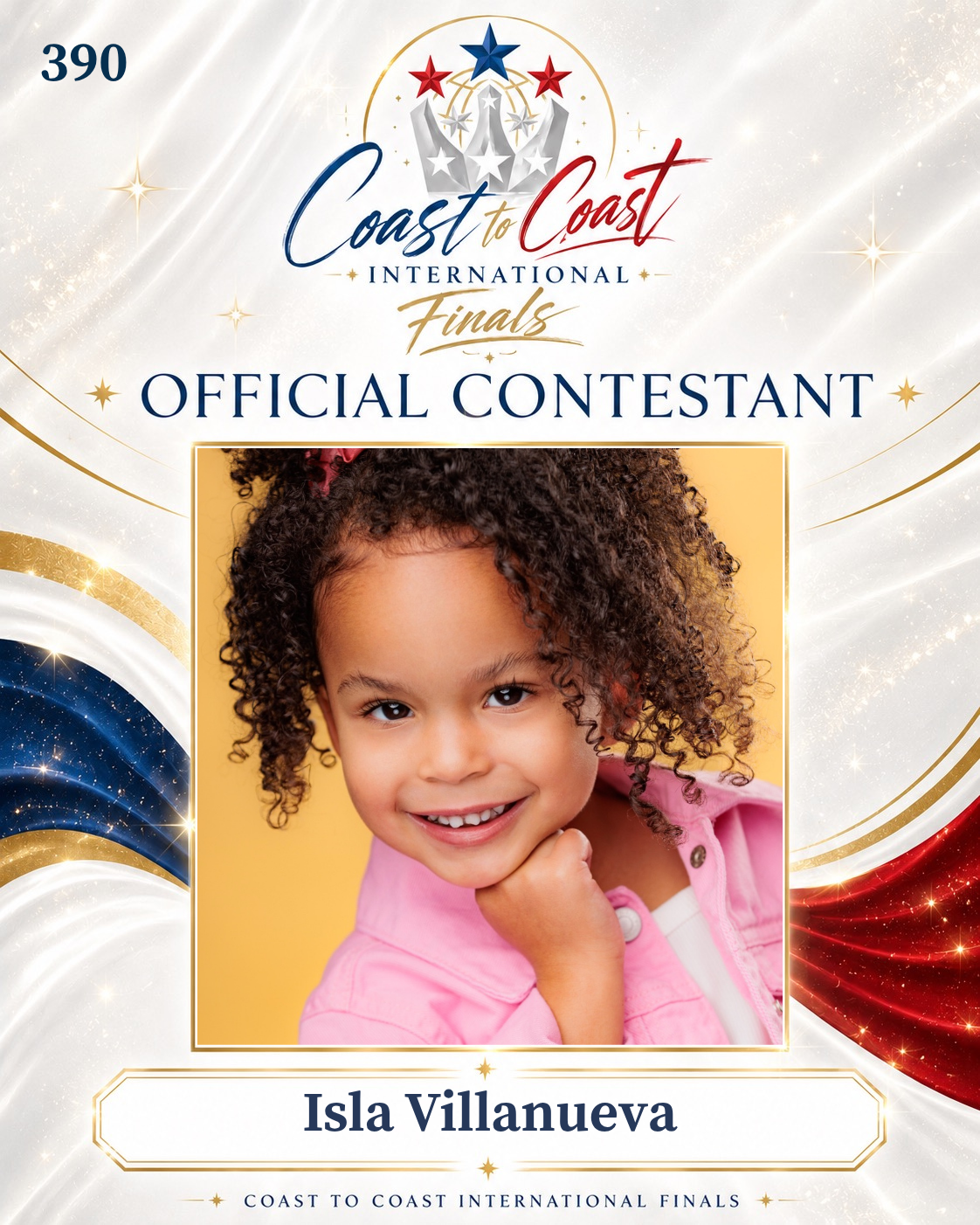 Vote #390 Isla Villanueva for 2026 International Finals People's Choice!