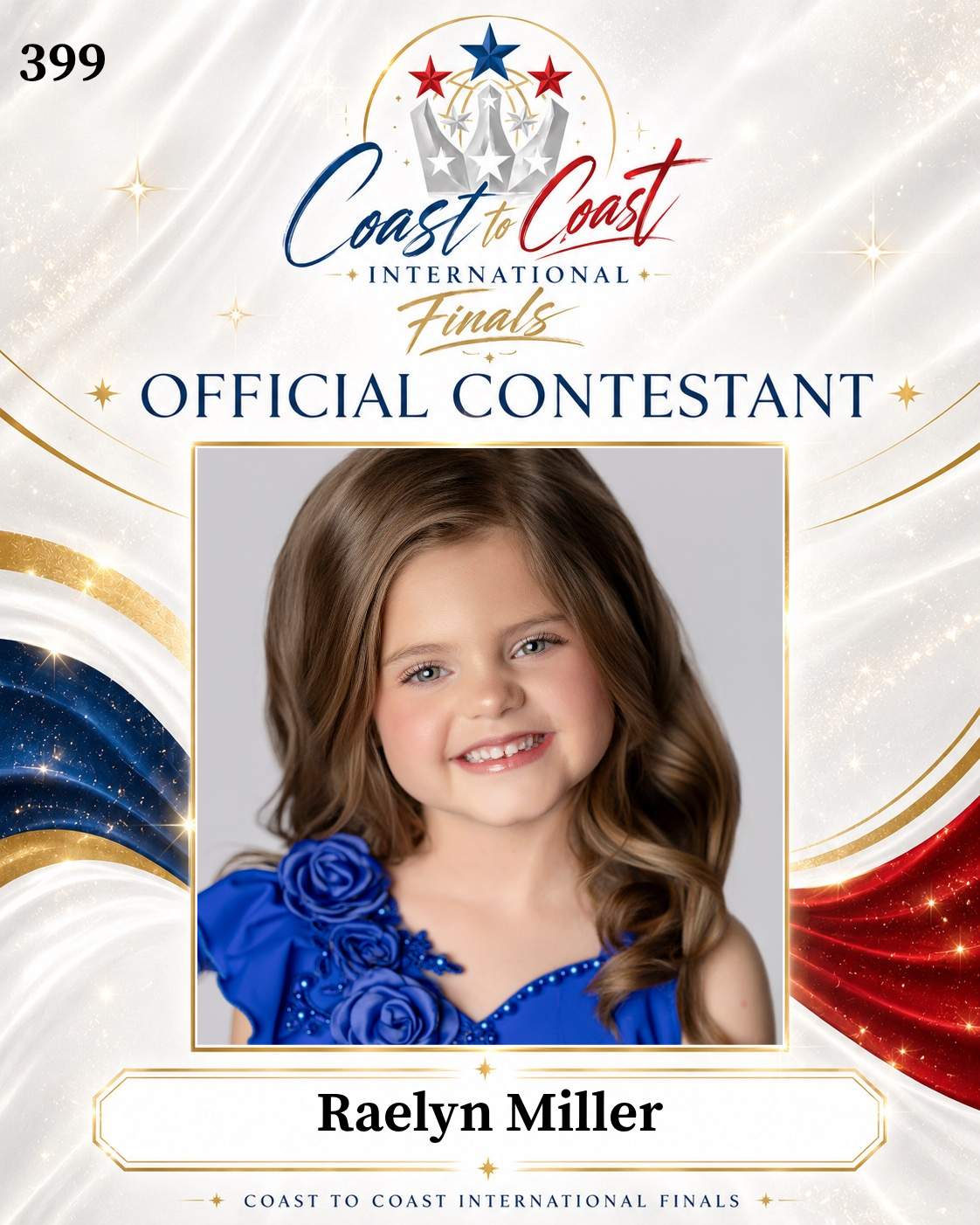 Vote #399 Raelyn Miller for 2026 International Finals People's Choice!