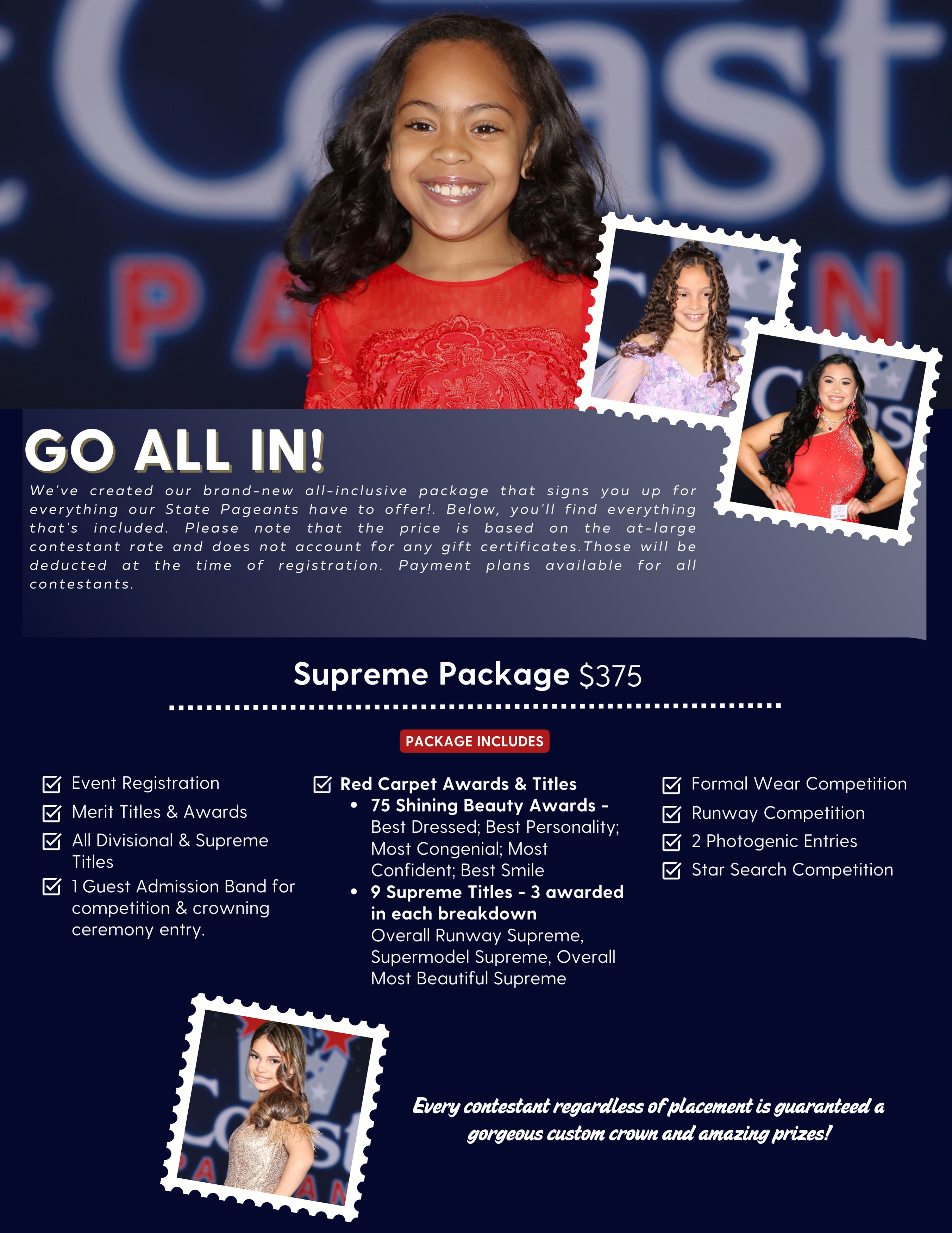 2025 New England State Pageants Registration