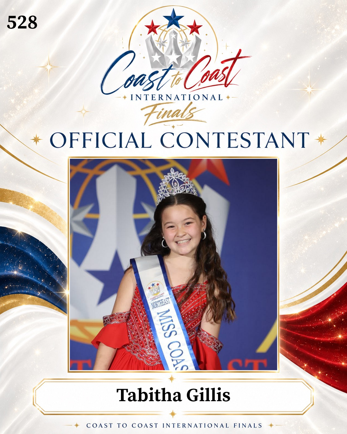 Vote #528 Tabitha Gillis for 2026 International Finals People's Choice!