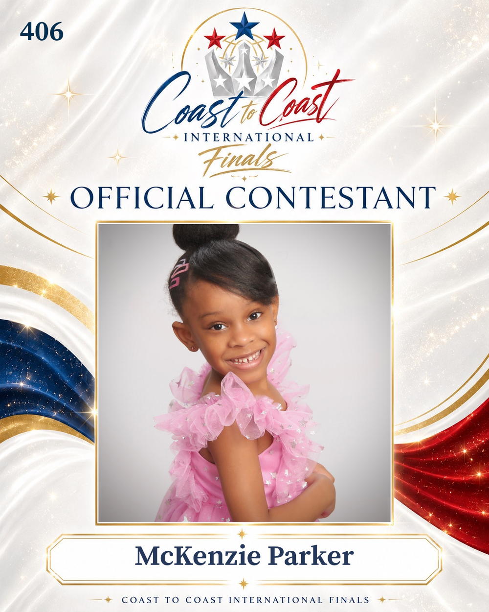 Vote #406 McKenzie Parker for 2026 International Finals People's Choice!
