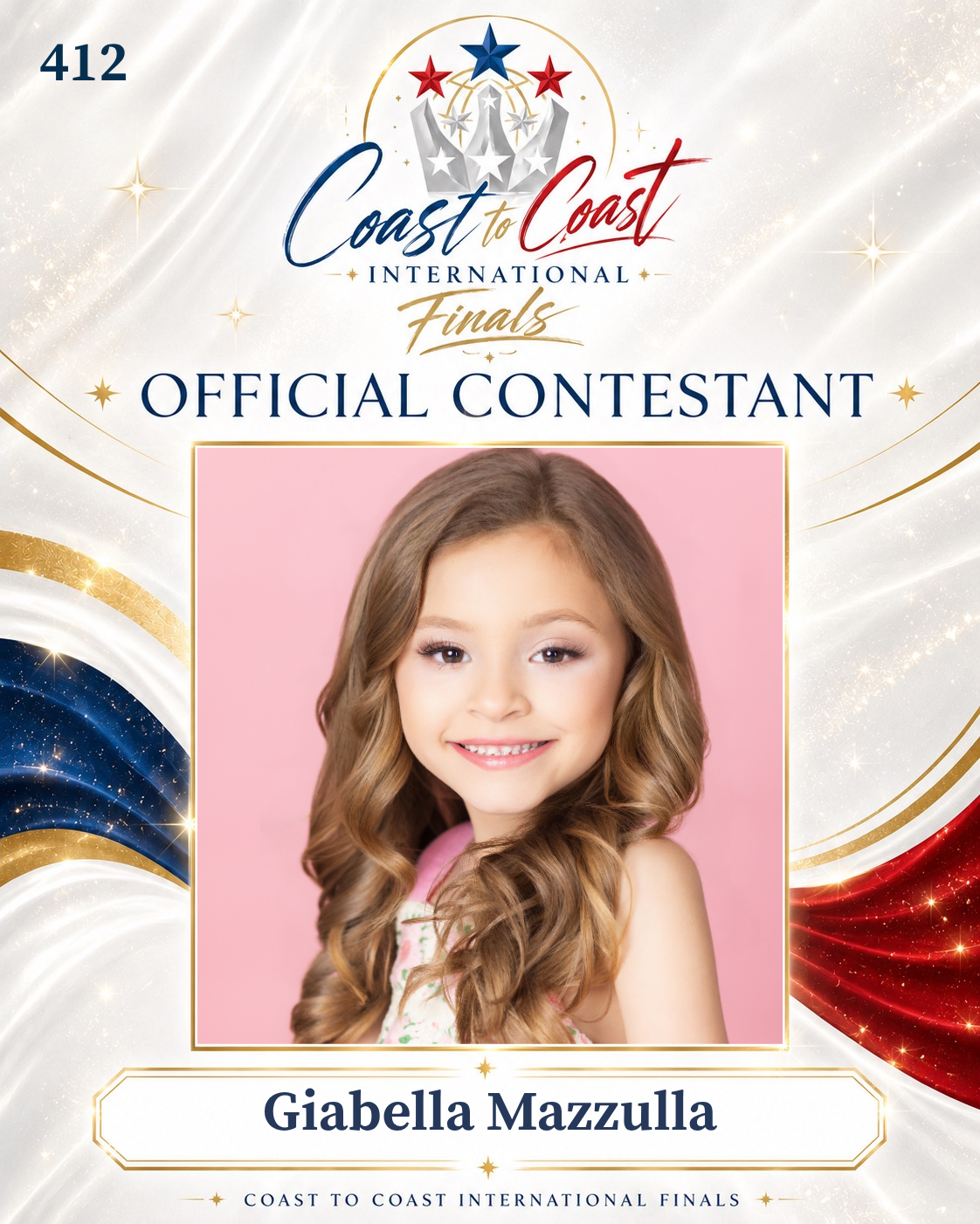 Vote #412 Giabella Mazzulla for 2026 International Finals People's Choice!