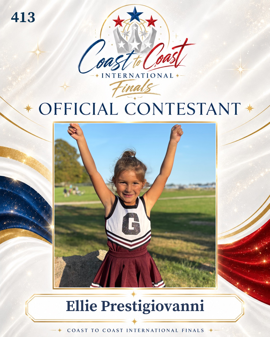 Vote #413 Ellie Prestigiovanni for 2026 International Finals People's Choice!