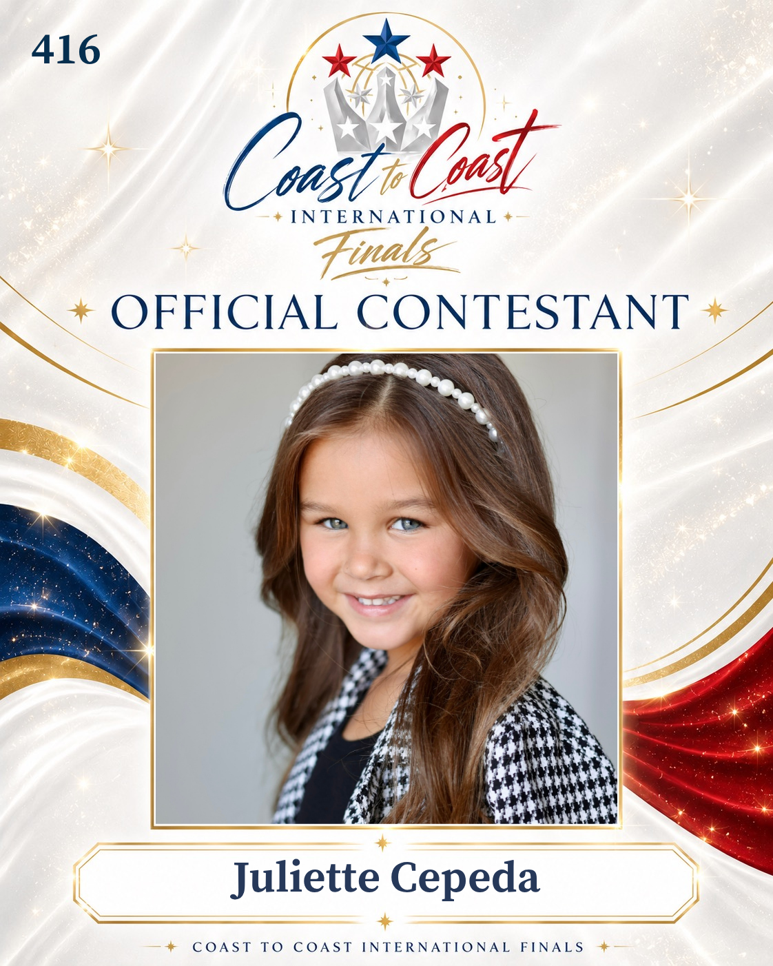 Vote #416 Juliette Cepeda for 2026 International Finals People's Choice!