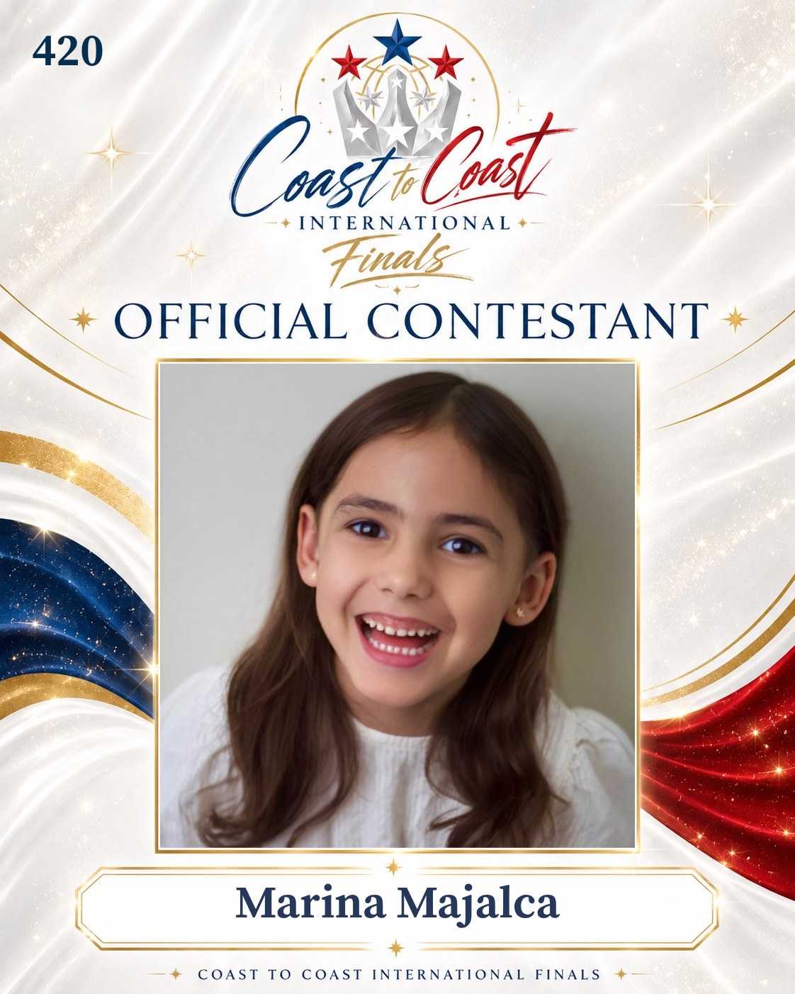 Vote #420 Marina Majalca for 2026 International Finals People's Choice!