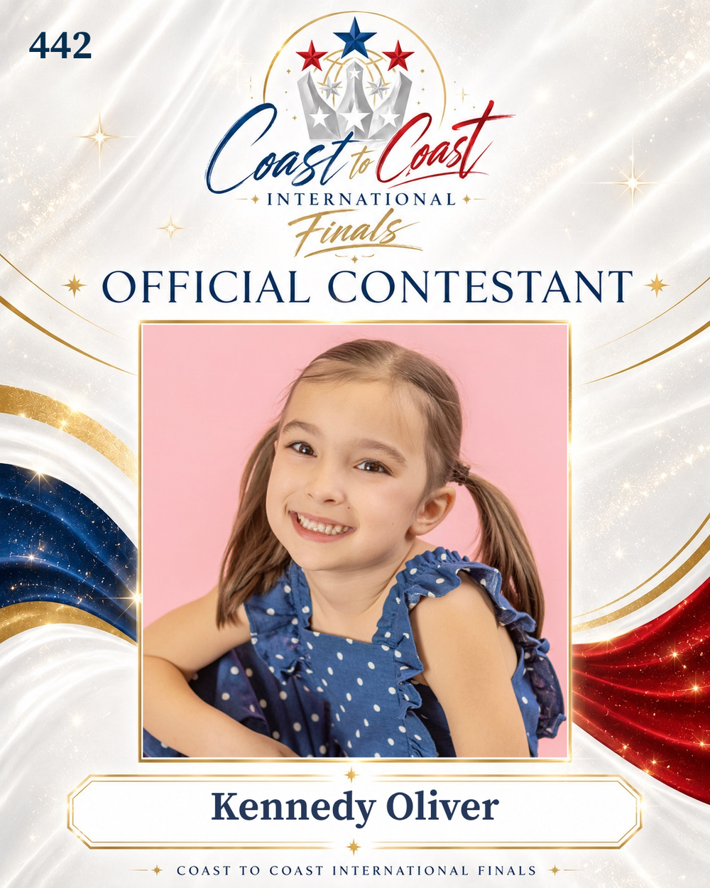 Vote #442 Kennedy Oliver for 2026 International Finals People's Choice!