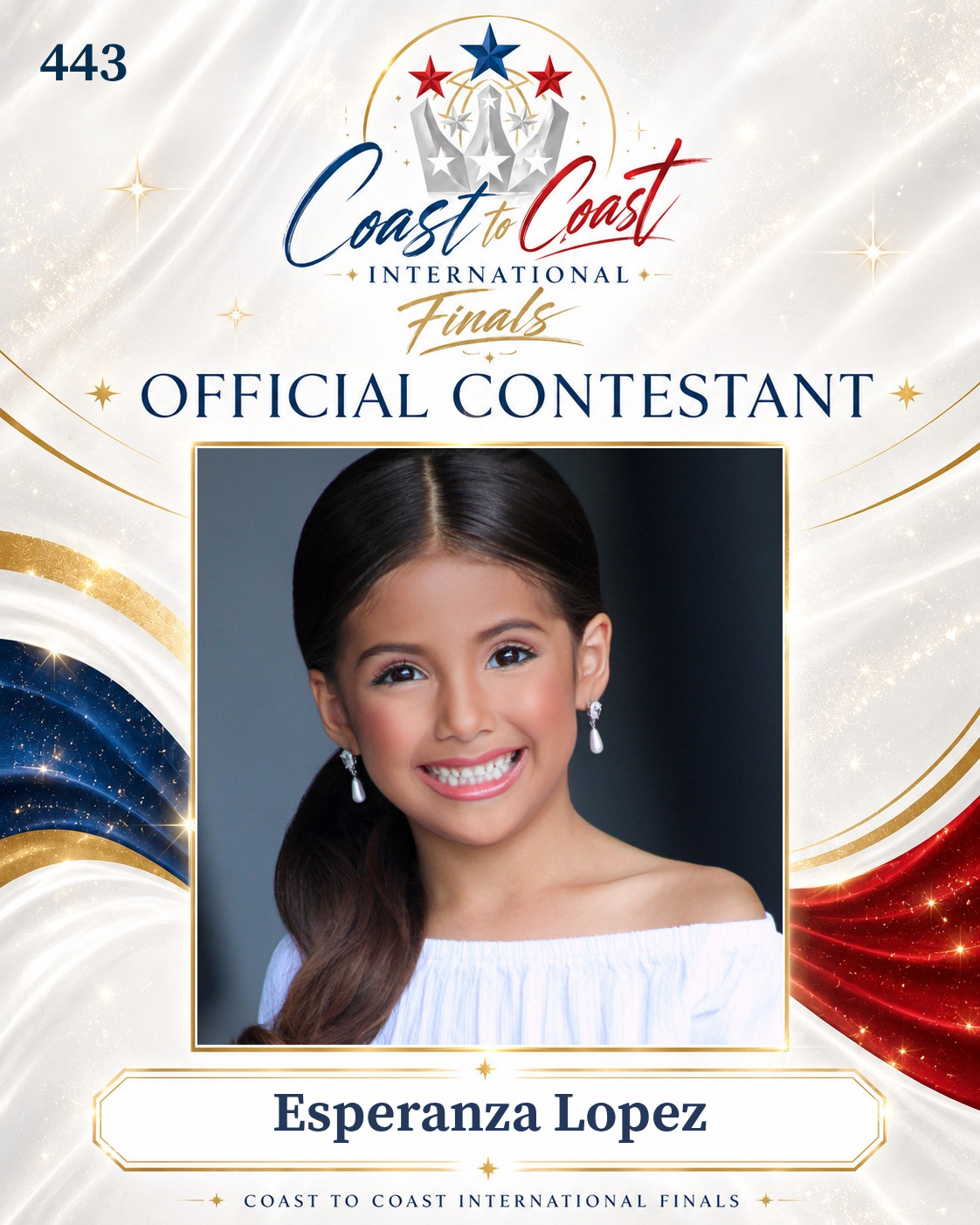 Vote #443 Esperanza Lopez for 2026 International Finals People's Choice!