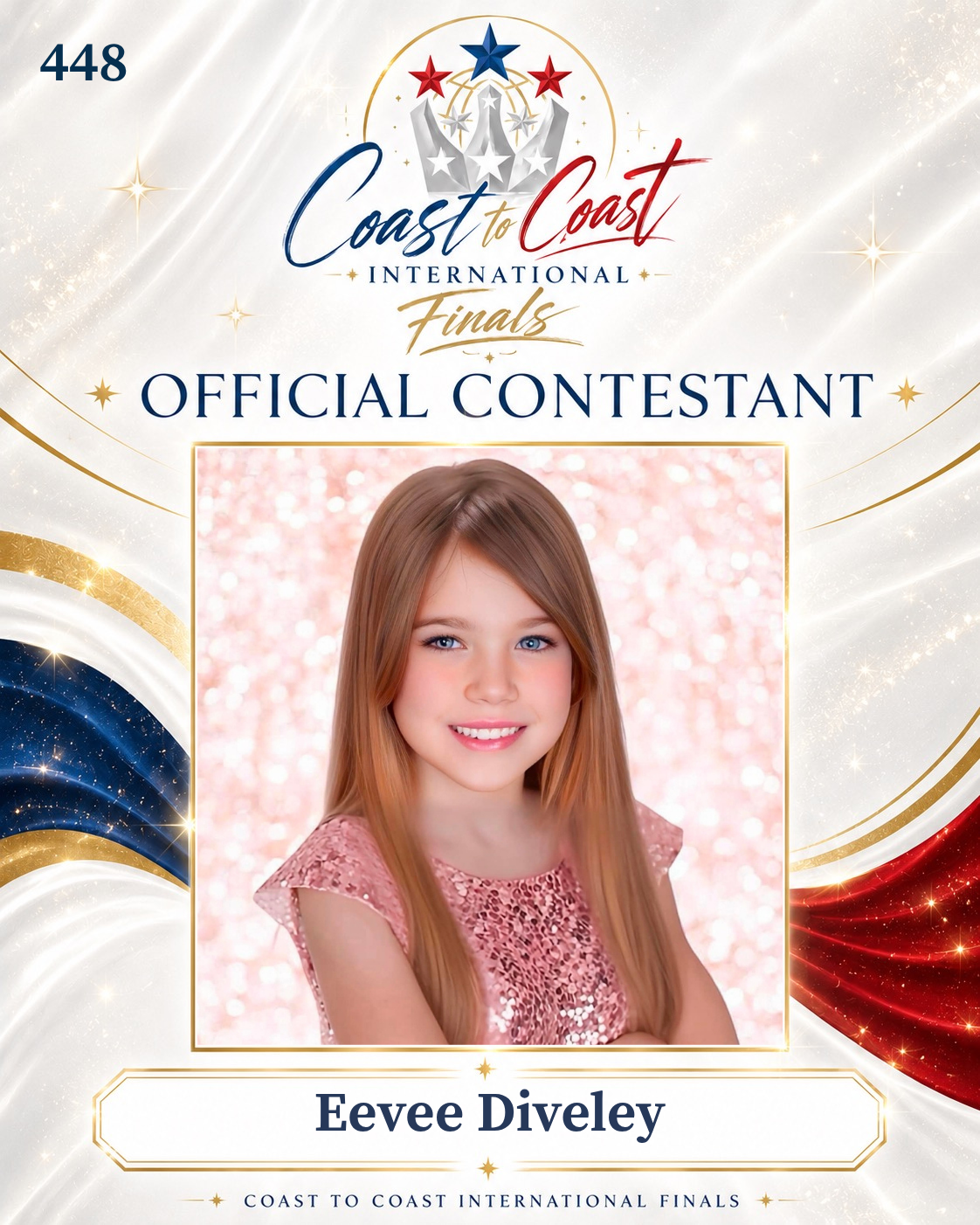 Vote #448 Eevee Diveley for 2026 International Finals People's Choice!