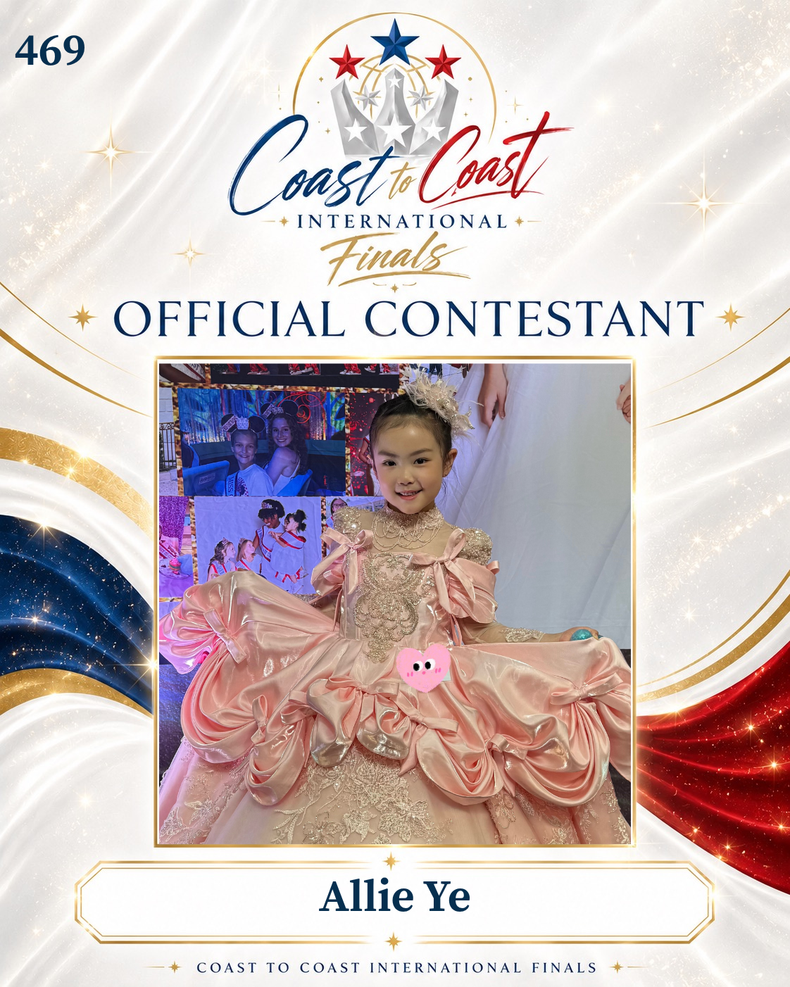 Vote #469 Allie Ye for 2026 International Finals People's Choice!