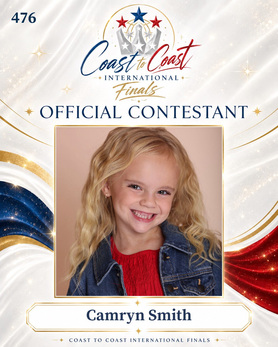 Vote #476 Camryn Smith for 2026 International Finals People's Choice!