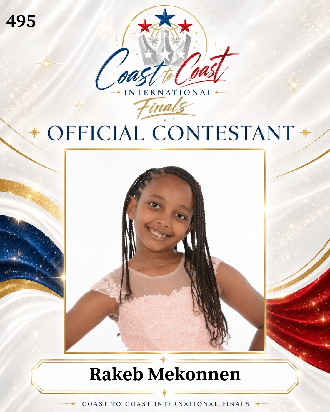 Vote #495 Rakeb Mekonnen for 2026 International Finals People's Choice!