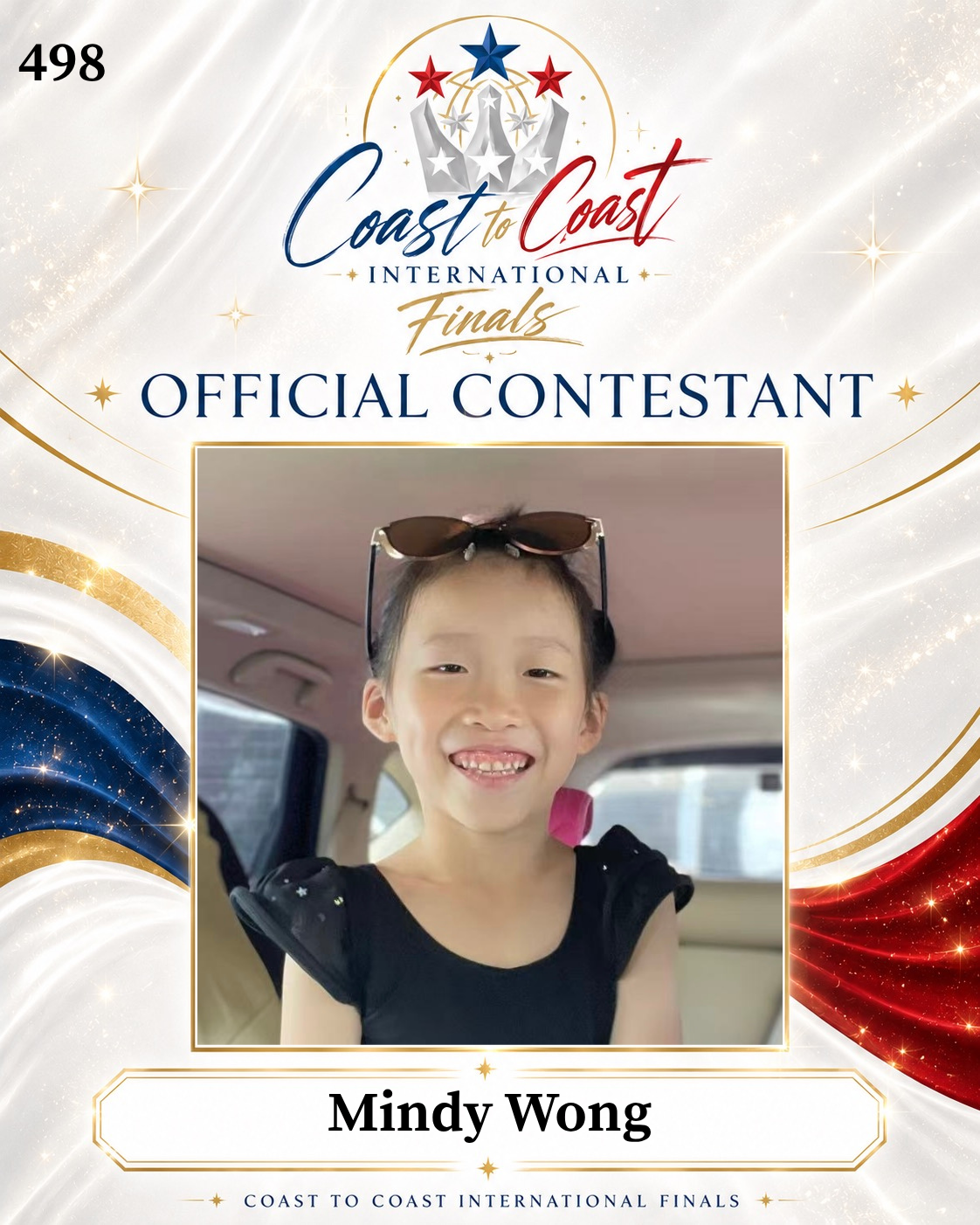 Vote #498 Mindy Wong for 2026 International Finals People's Choice!