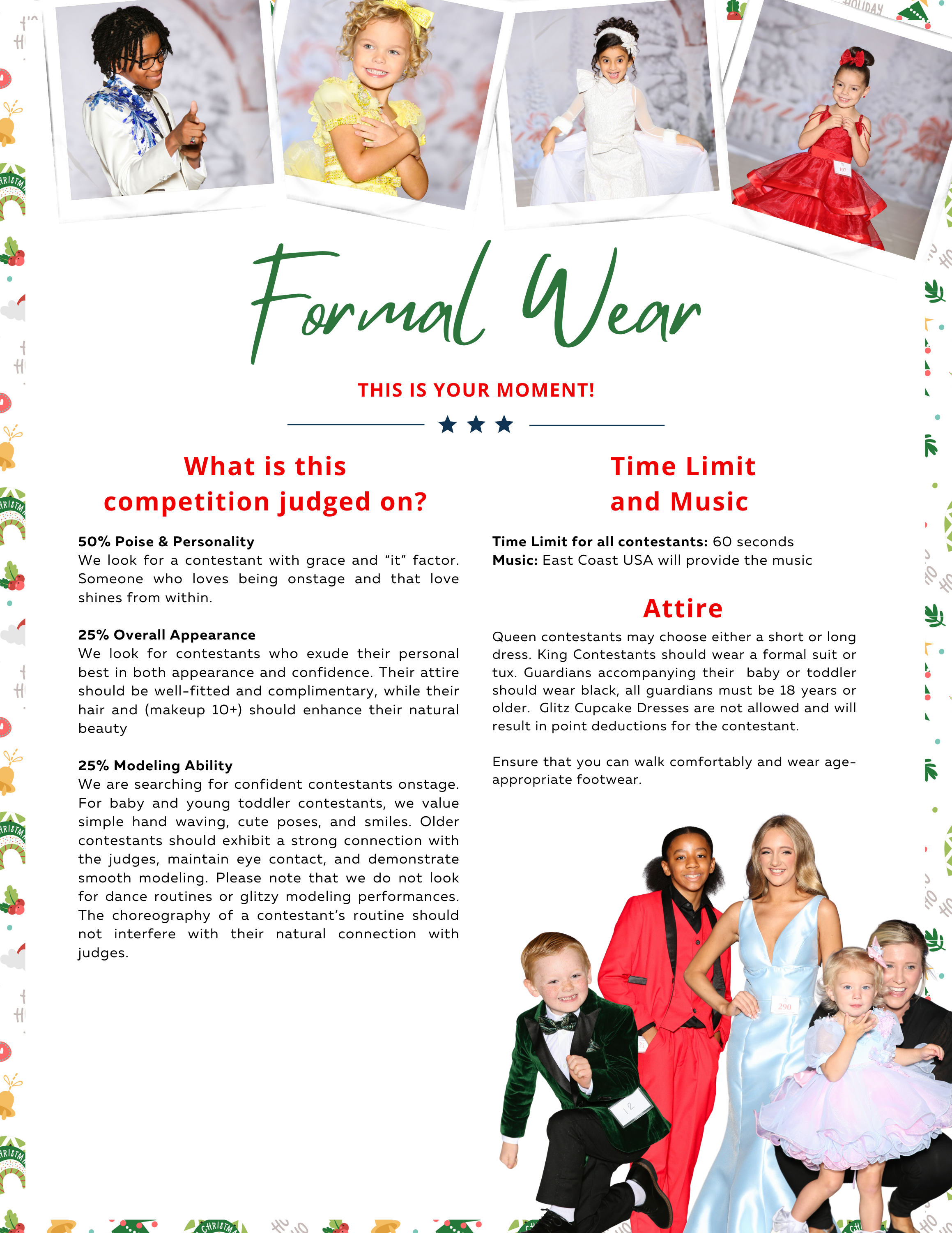 2024 East Coast USA Christmas Spectacular Pageant Registration