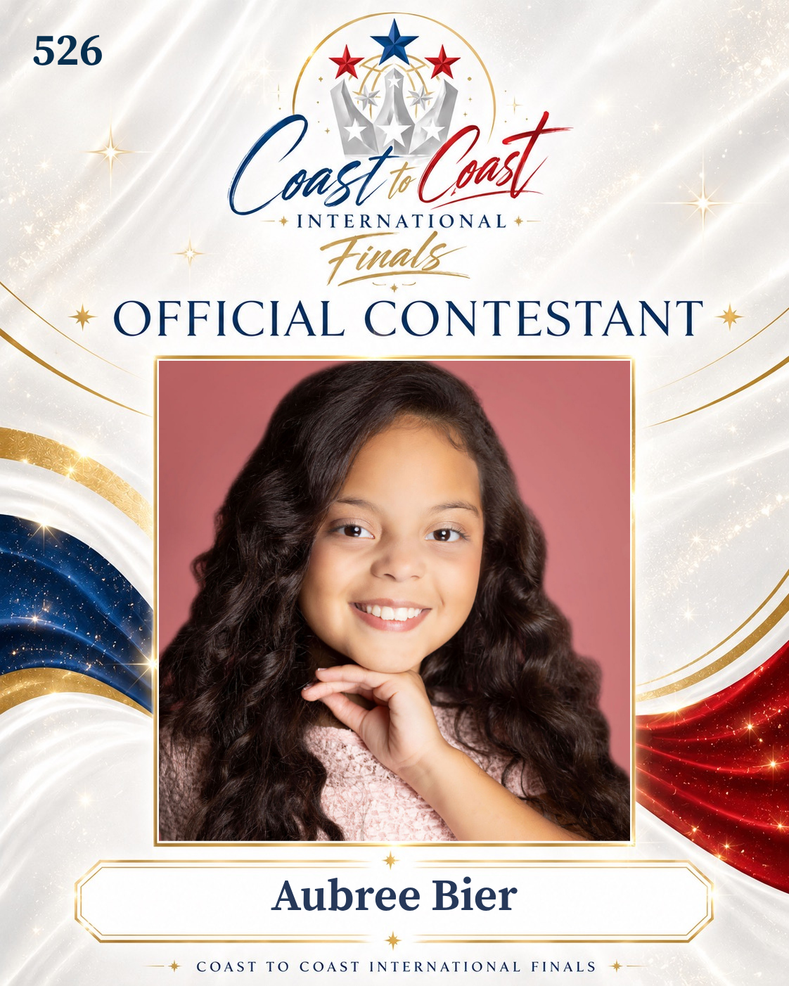 Vote #526 Aubree Bier for 2026 International Finals People's Choice!