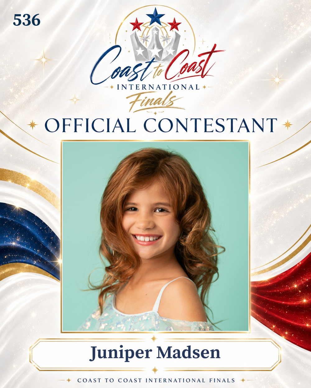 Vote #536 Juniper Madsen for 2026 International Finals People's Choice!