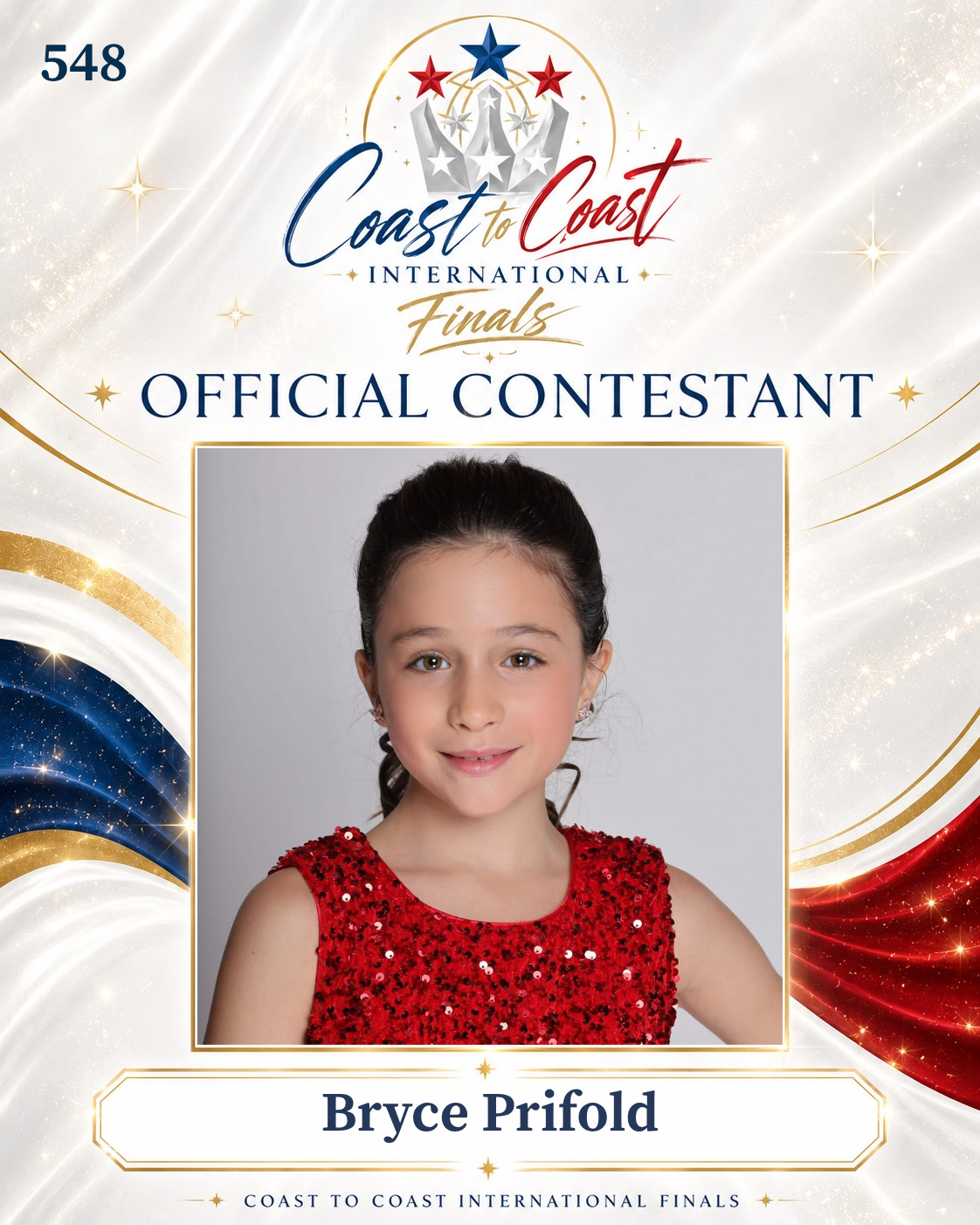Vote #548 Bryce Prifold for 2026 International Finals People's Choice!