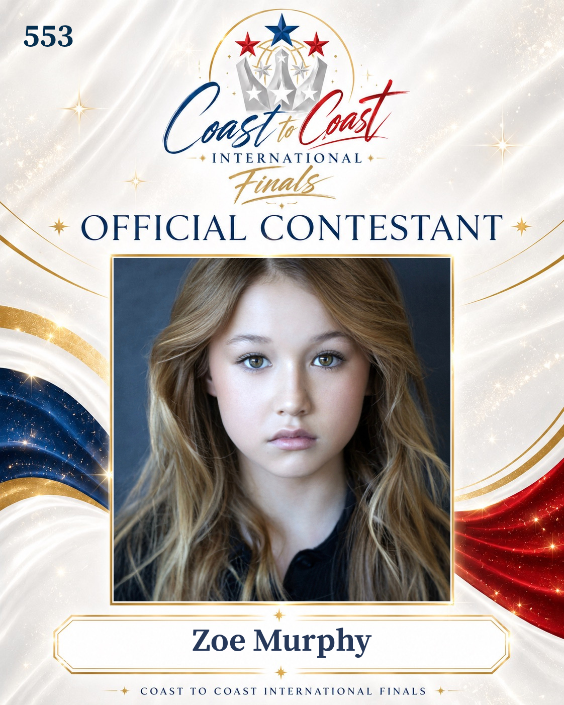 Vote #553 Zoe Murphy for 2026 International Finals People's Choice!