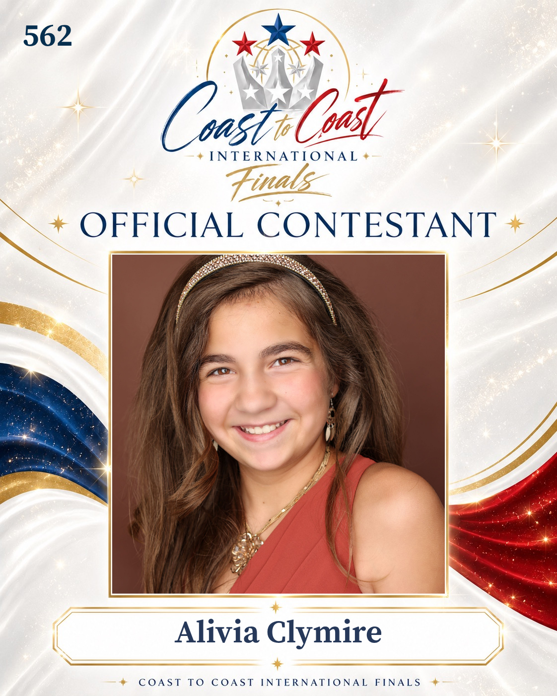 Vote #562 Alivia Clymire for 2026 International Finals People's Choice!
