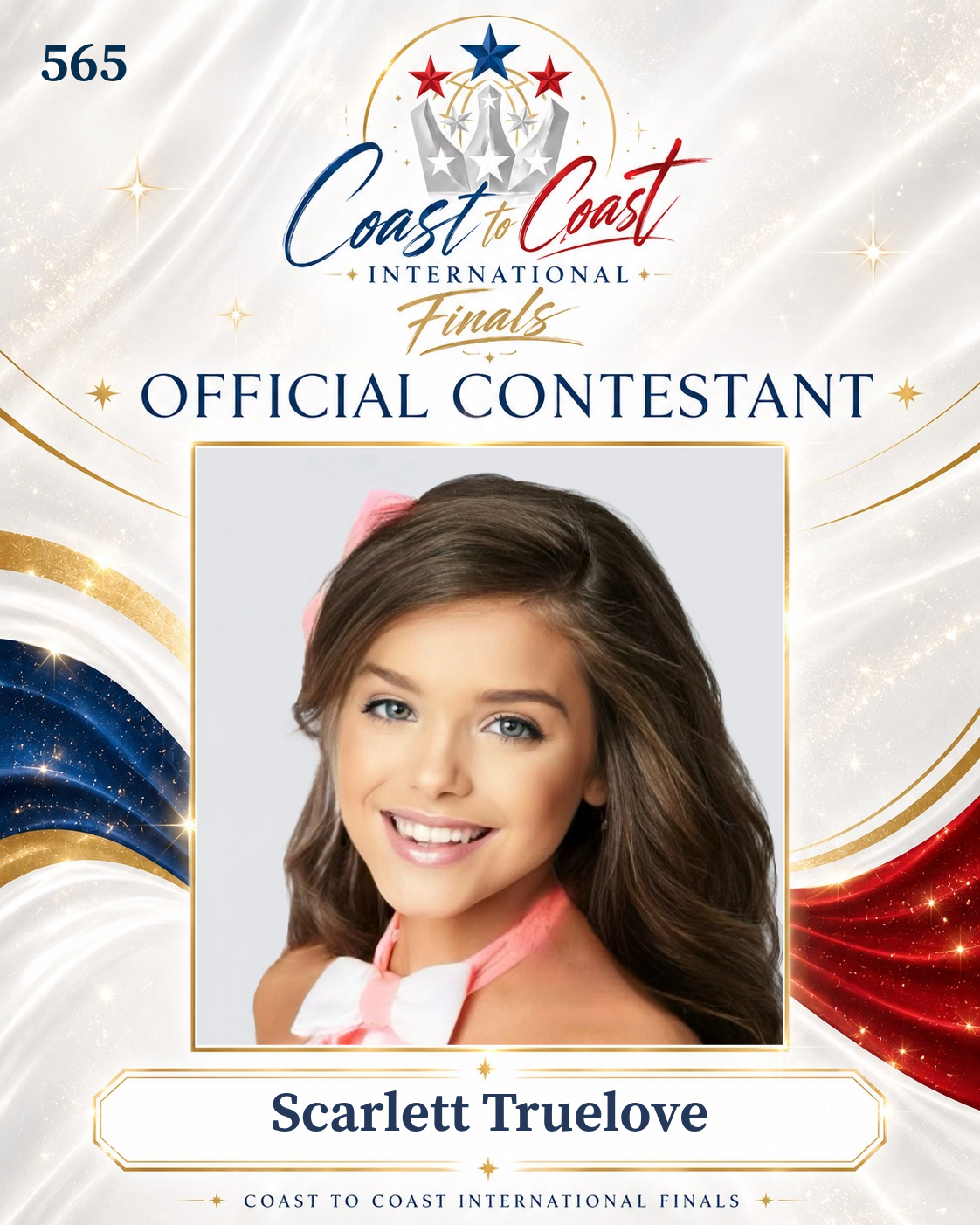 Vote #565 Scarlett Truelove for 2026 International Finals People's Choice!