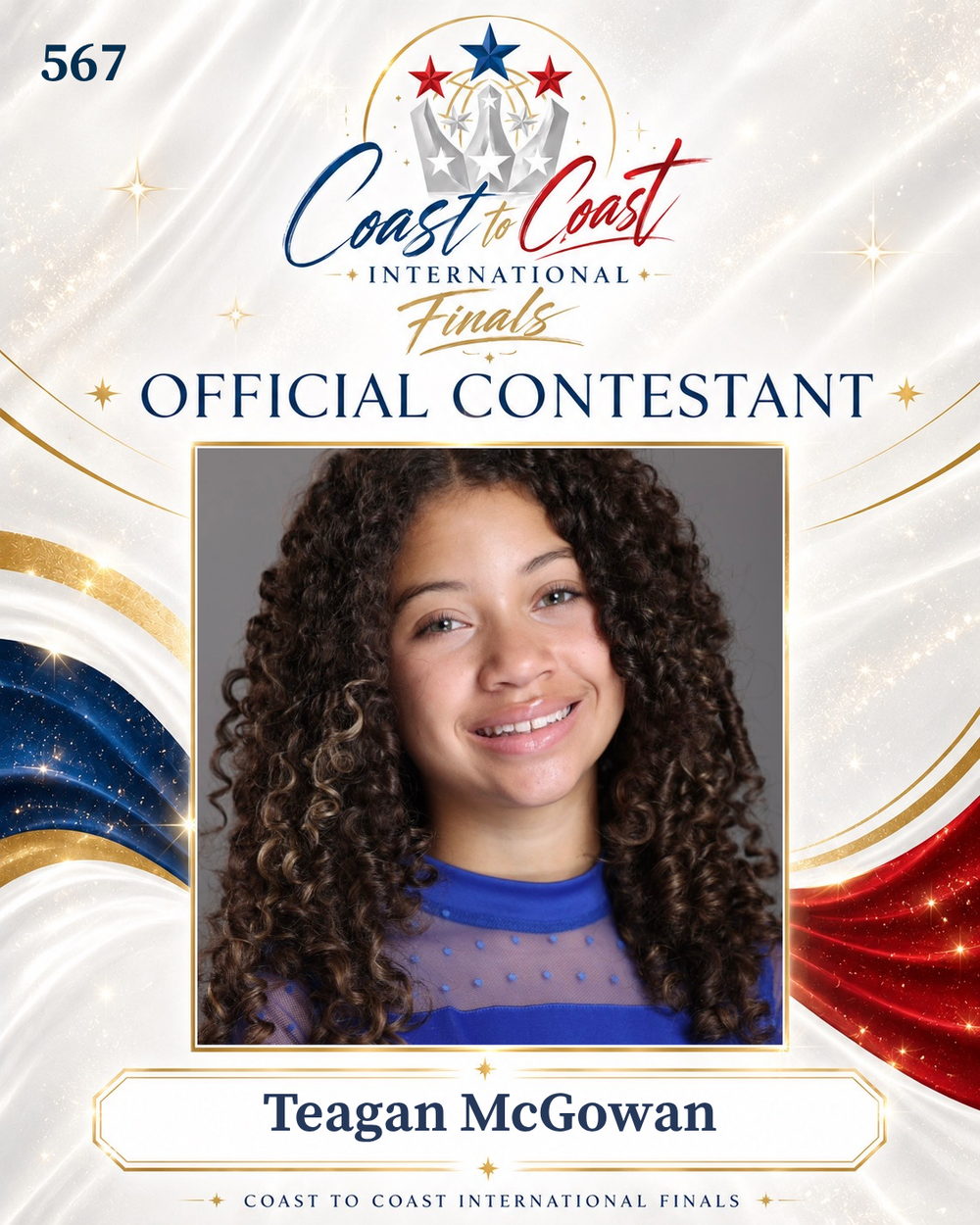 Vote #567 Teagan McGowan for 2026 International Finals People's Choice!