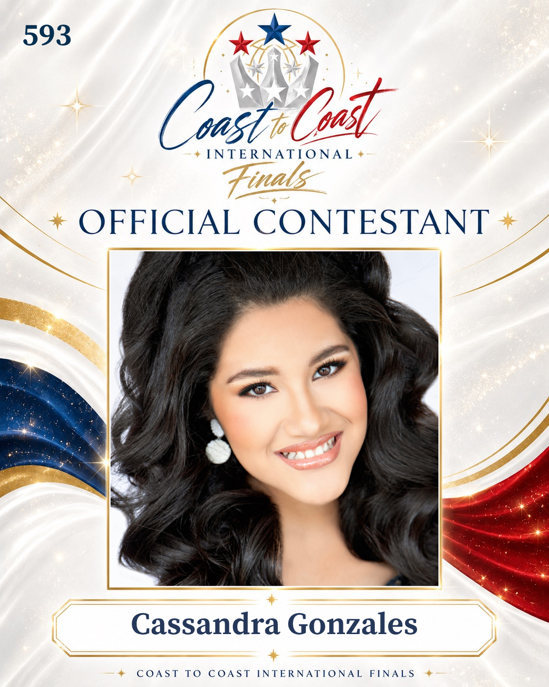 Vote #593 Cassandra Gonzales for 2026 International Finals People's Choice!