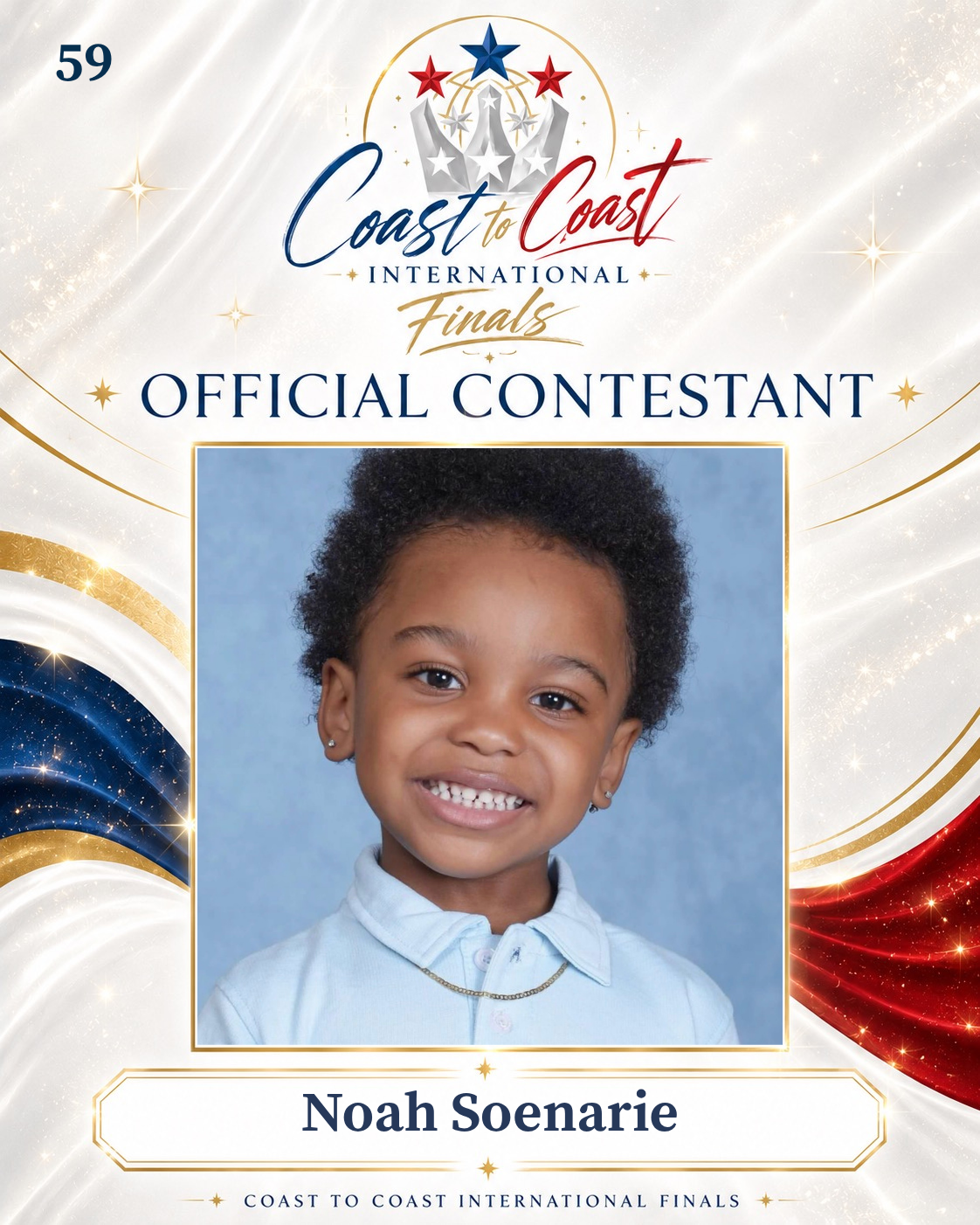 Vote #059 Noah Soenarie for 2026 International Finals People's Choice!