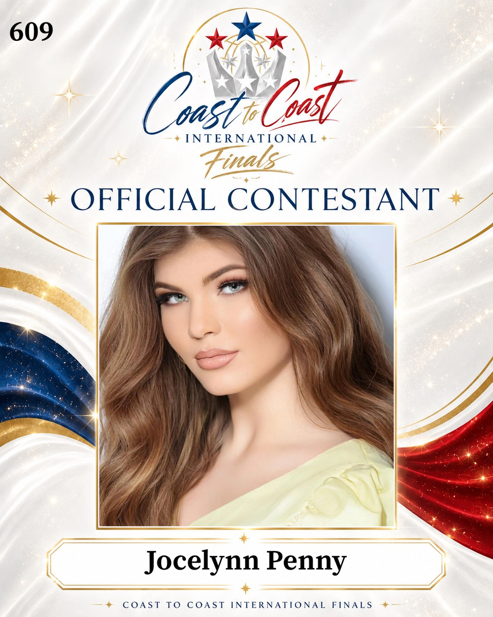 Vote #609 Jocelynn Penny for 2026 International Finals People's Choice!