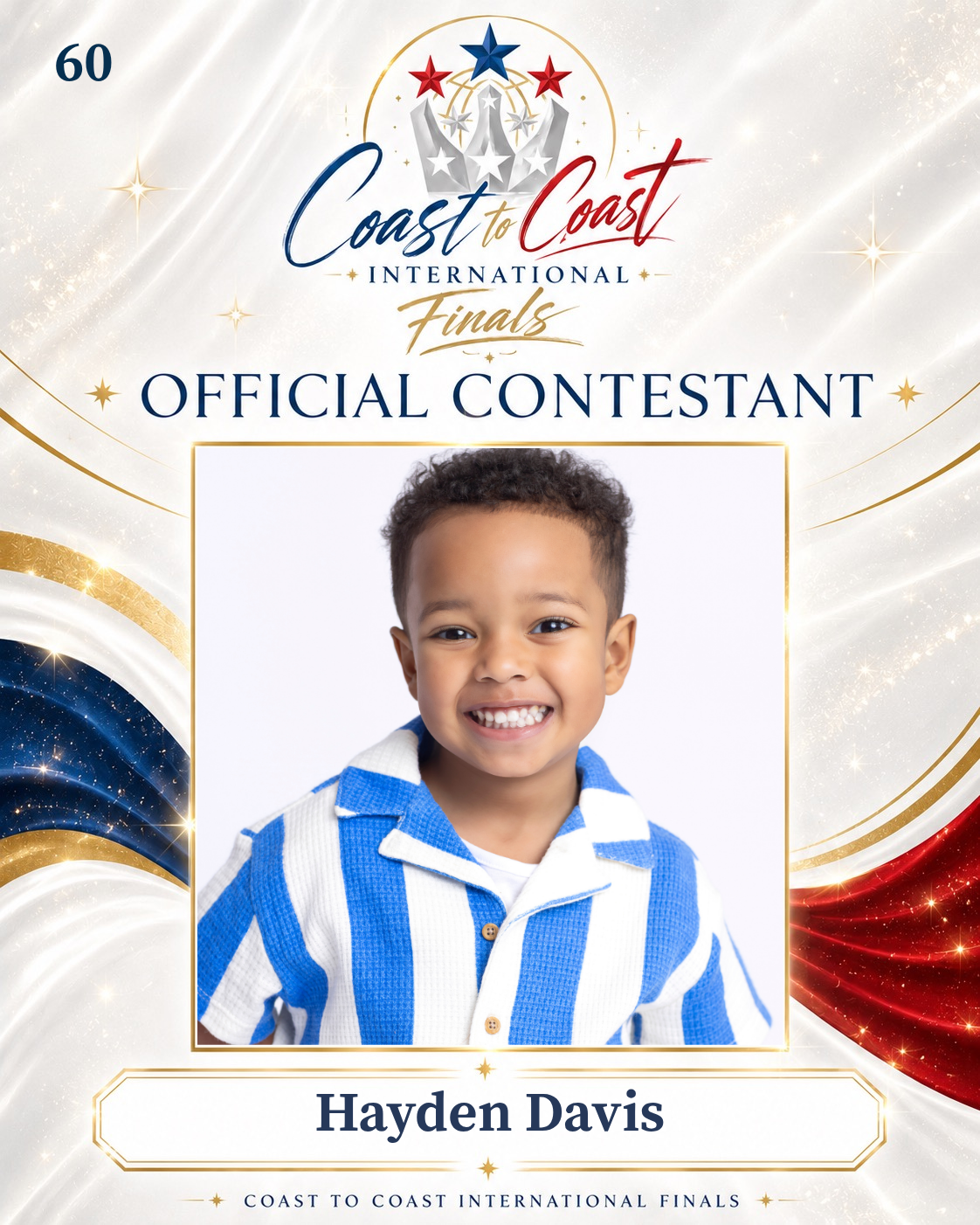 Vote #060 Hayden Davis for 2026 International Finals People's Choice!