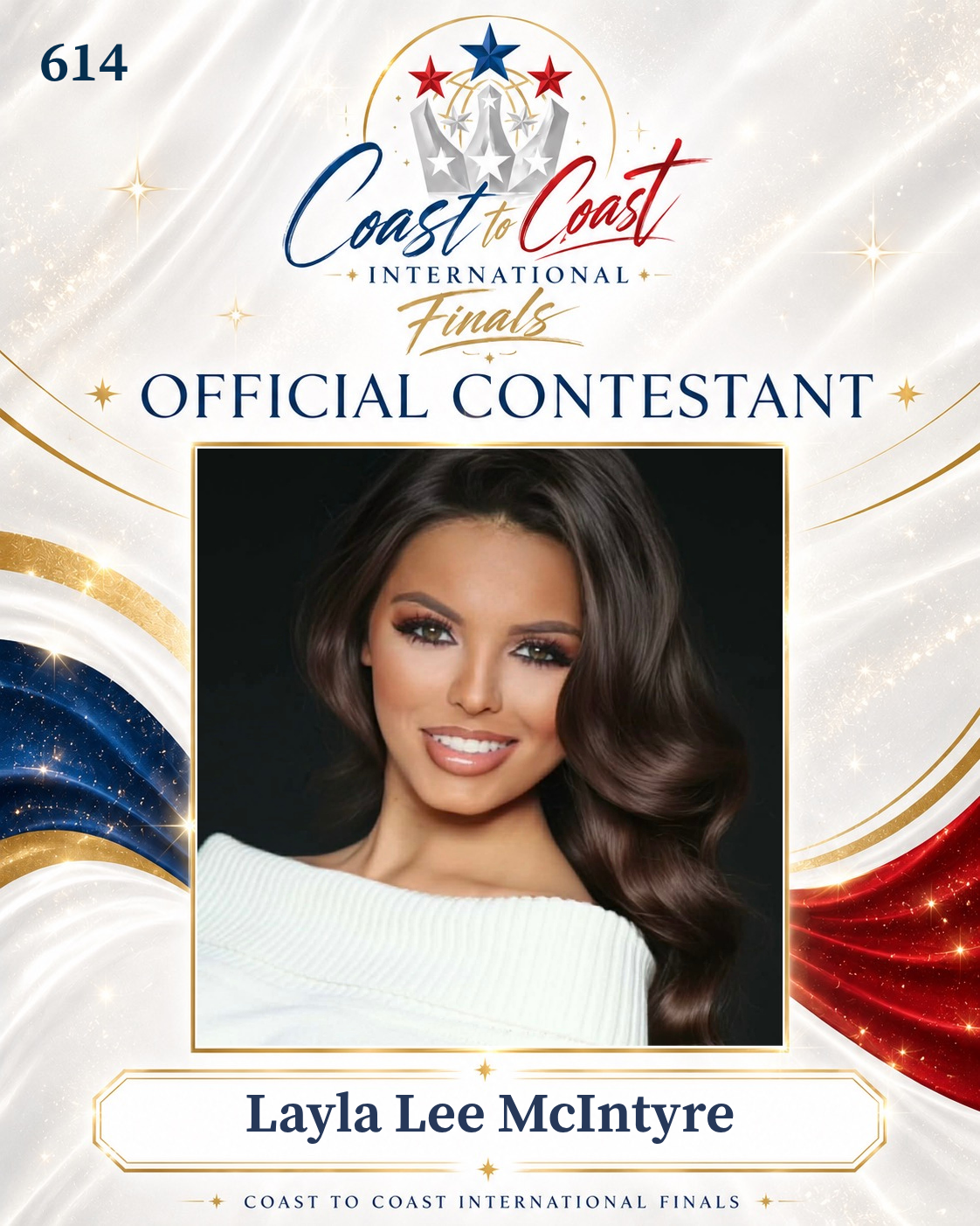 Vote #614 Layla Lee McIntyre for 2026 International Finals People's Choice!